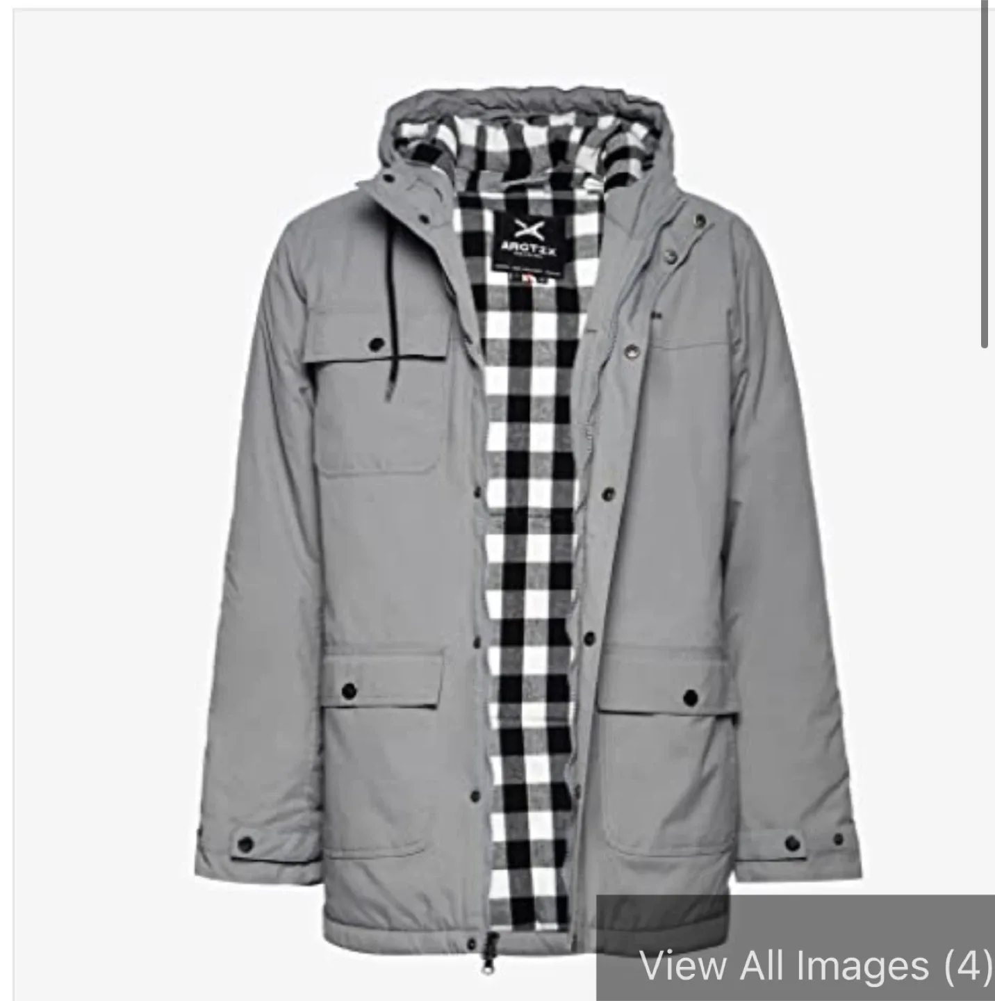 Brand New with Tag’s Men’s Winter ARCTIX Hooded Parka Jacket