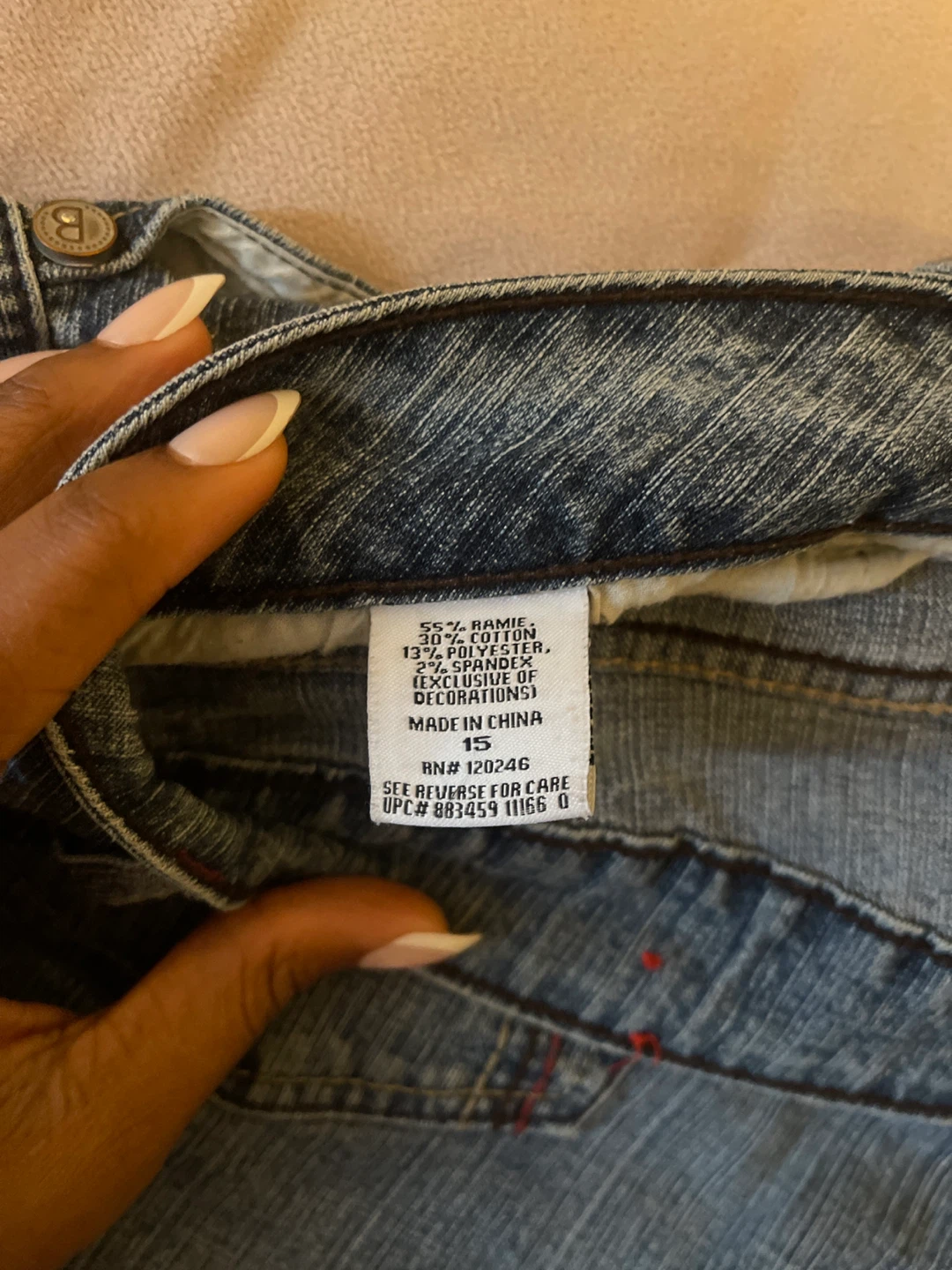 Bongo 'Fabulous' Denim Jeans - Size 15 - photo 5