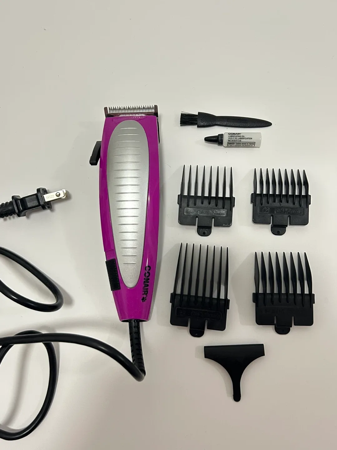 #Cleanout Preowned Conair Groom PS22TP Corded Pet Clipper Purple image indicator(5)