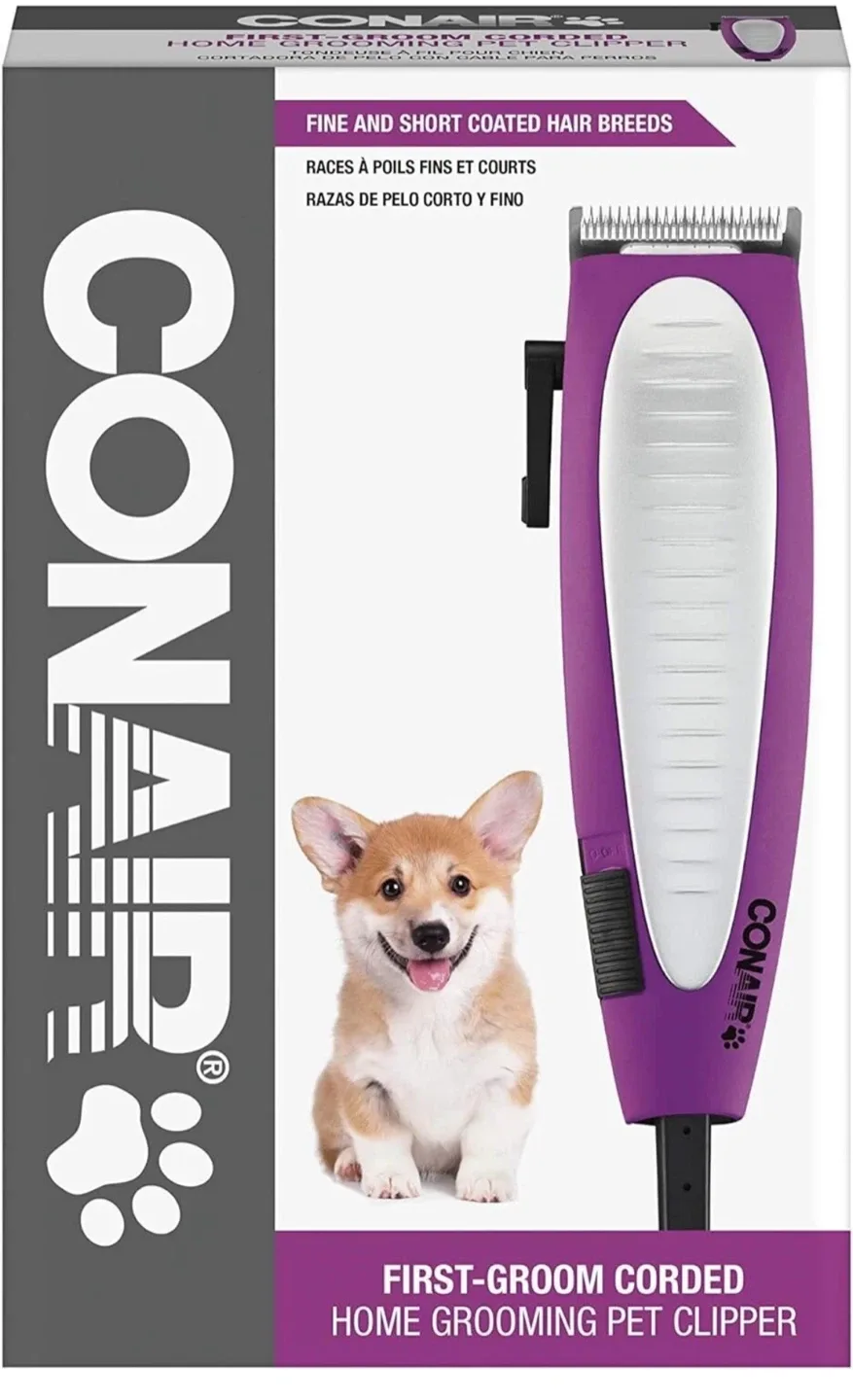 #Cleanout Preowned Conair Groom PS22TP Corded Pet Clipper Purple