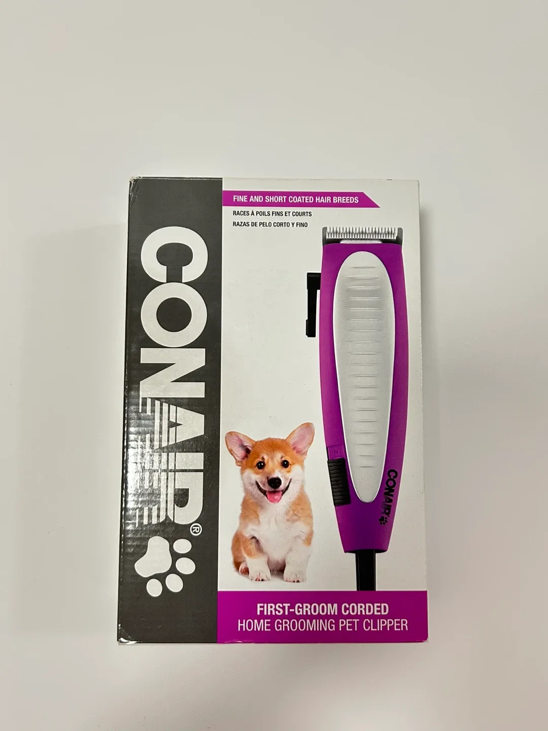#Cleanout Preowned Conair Groom PS22TP Corded Pet Clipper Purple image indicator(3)