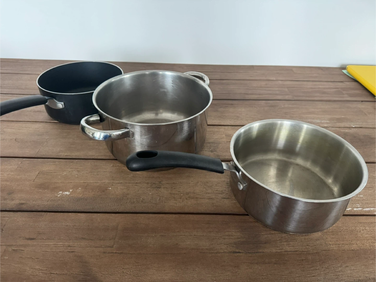 3 Cooking Pots