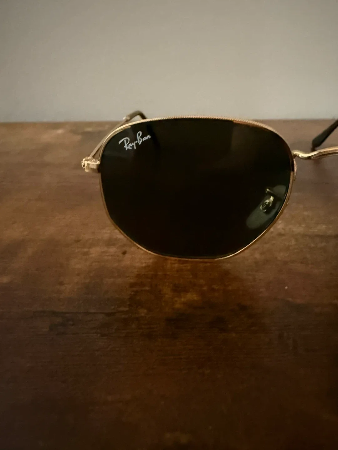 Ray-Ban Octagon Sunglasses - Gold Frame image indicator(2)