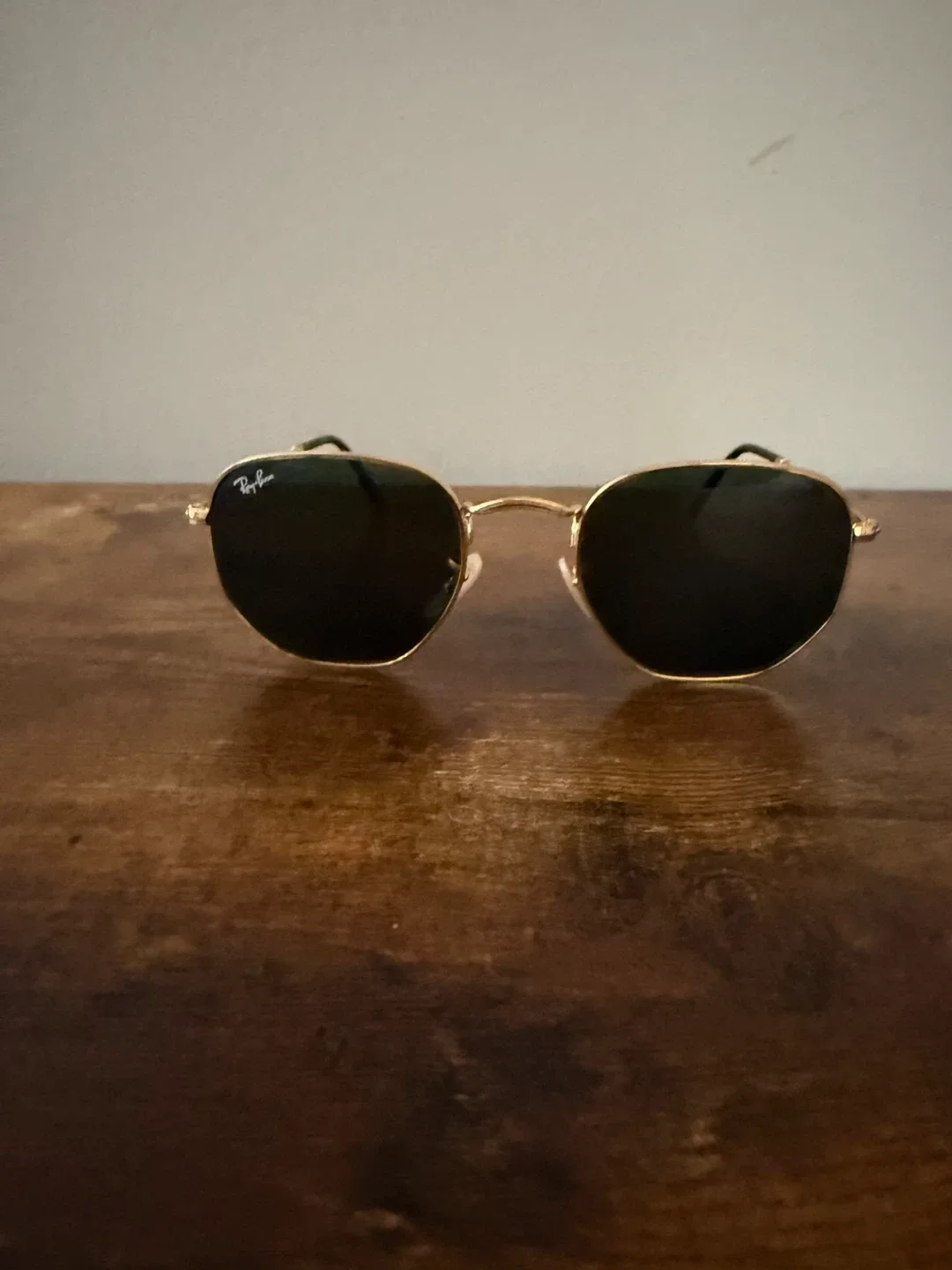 Ray-Ban Octagon Sunglasses - Gold Frame