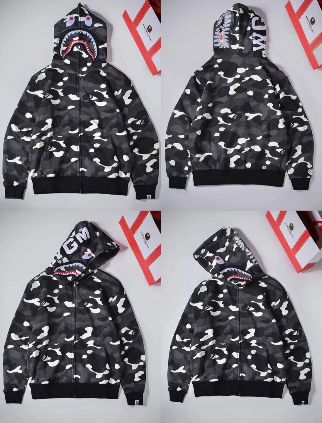 BAPE Full Zip Hoodie 2 GREAT PRICE need gone