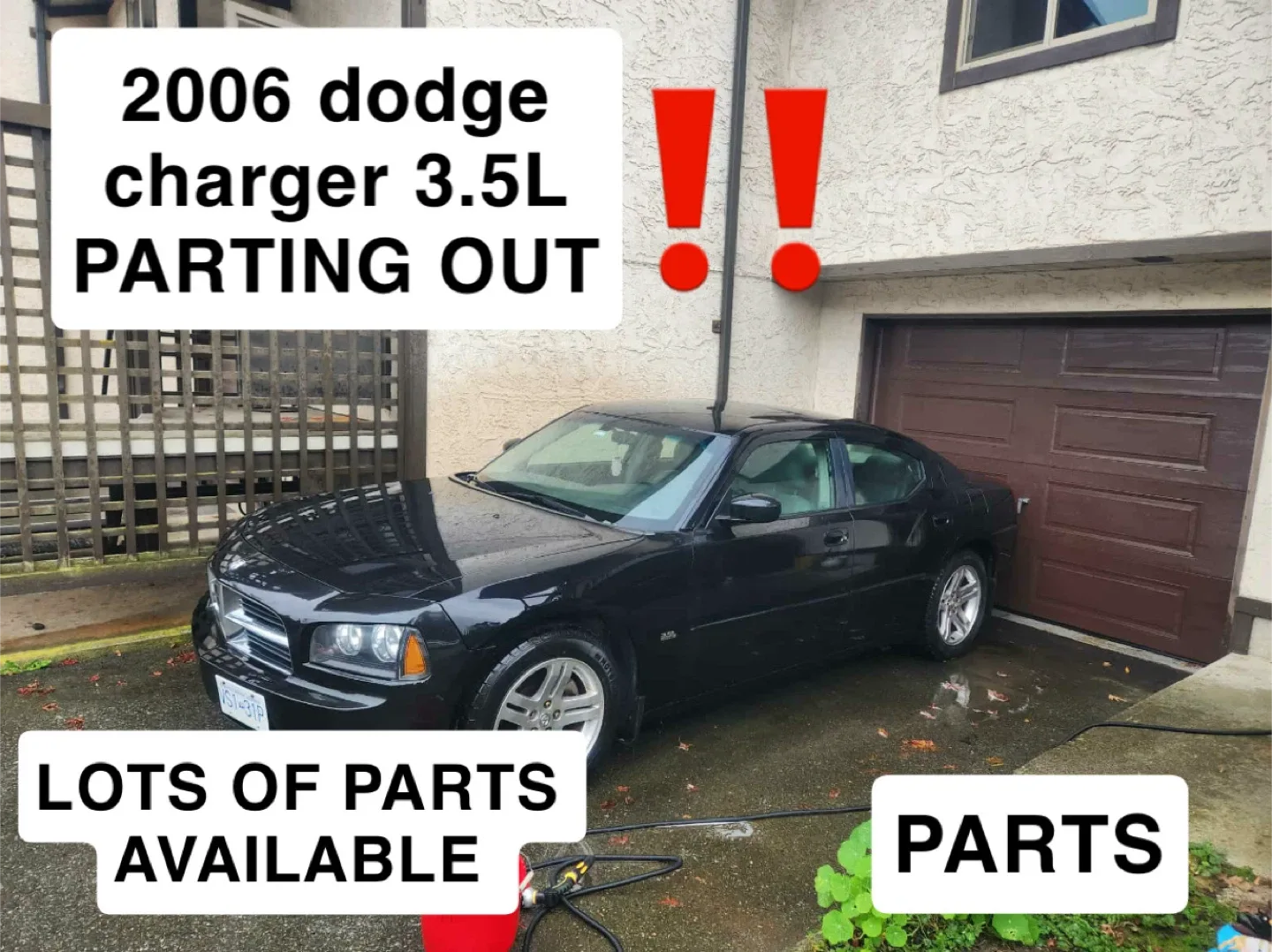 2006 Dodge Charger 3.5L - Parts Only