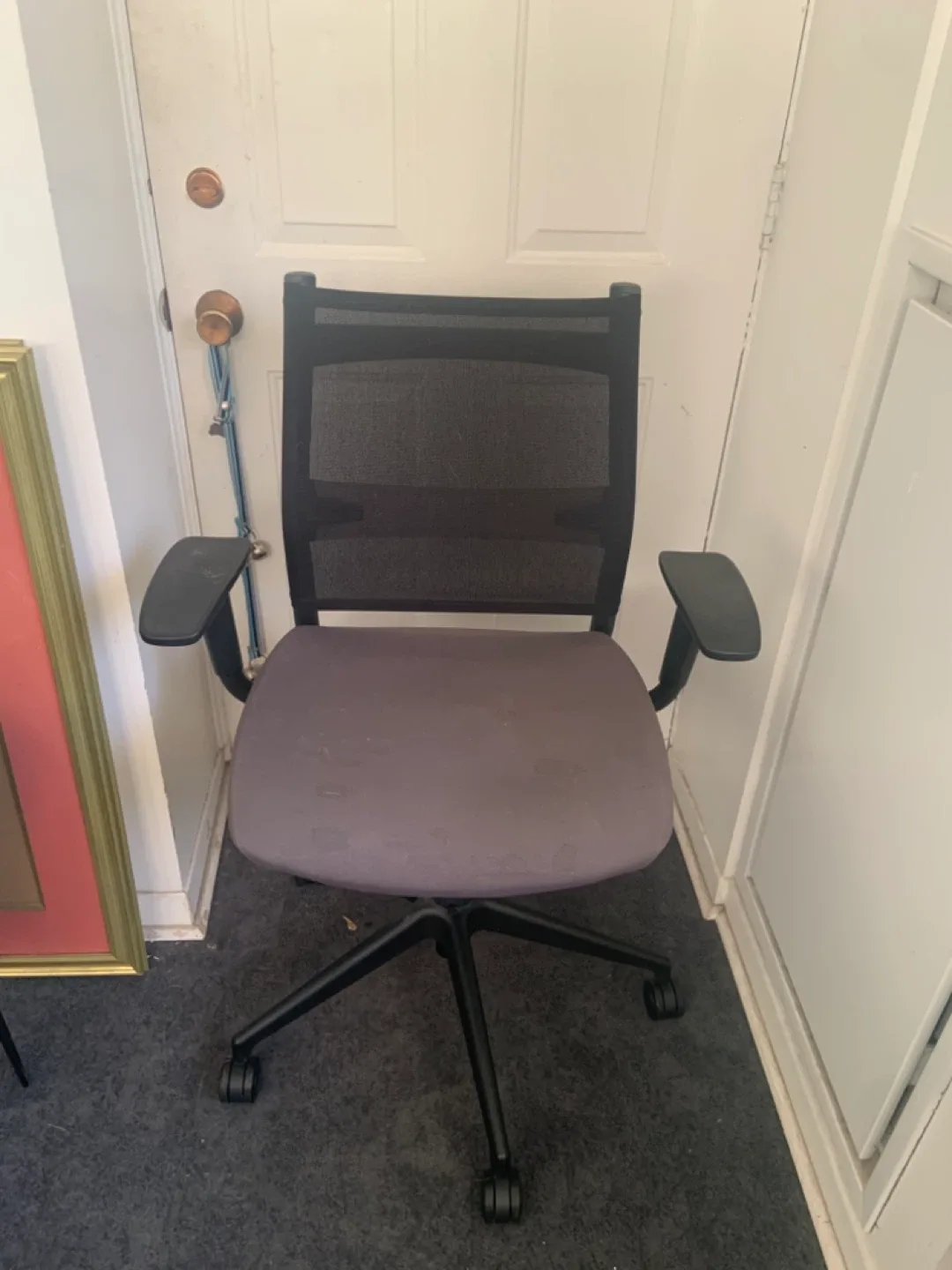 Office Chair - Black Mesh Back