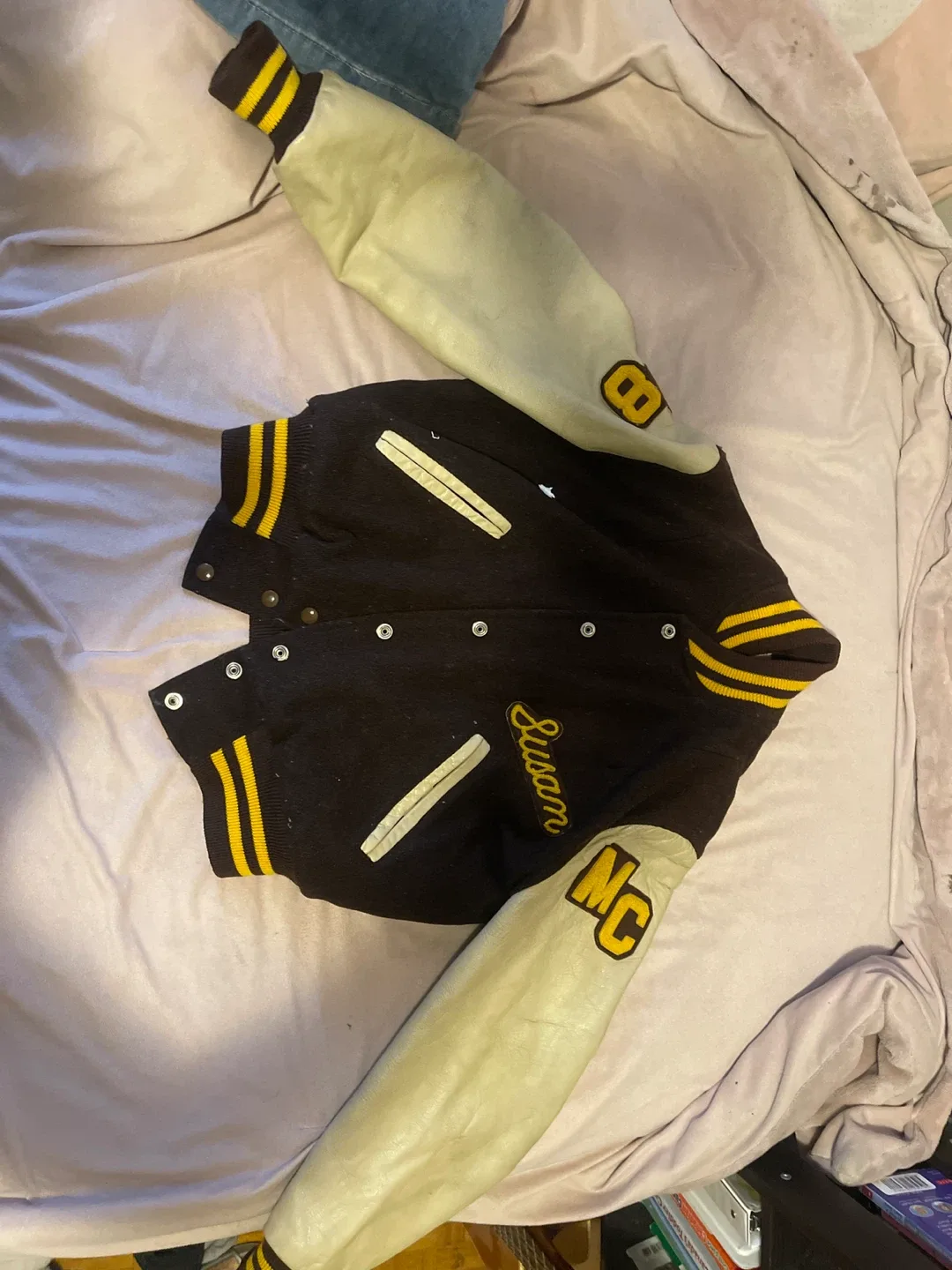 Vintage The Sports Center Varsity Jacket Size 38