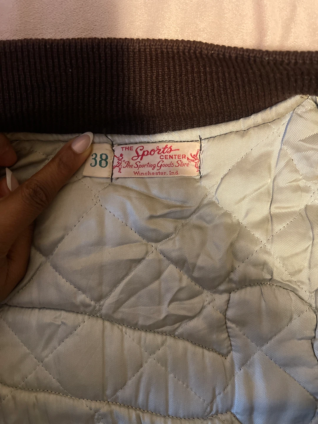 Vintage The Sports Center Varsity Jacket Size 38 - photo 5
