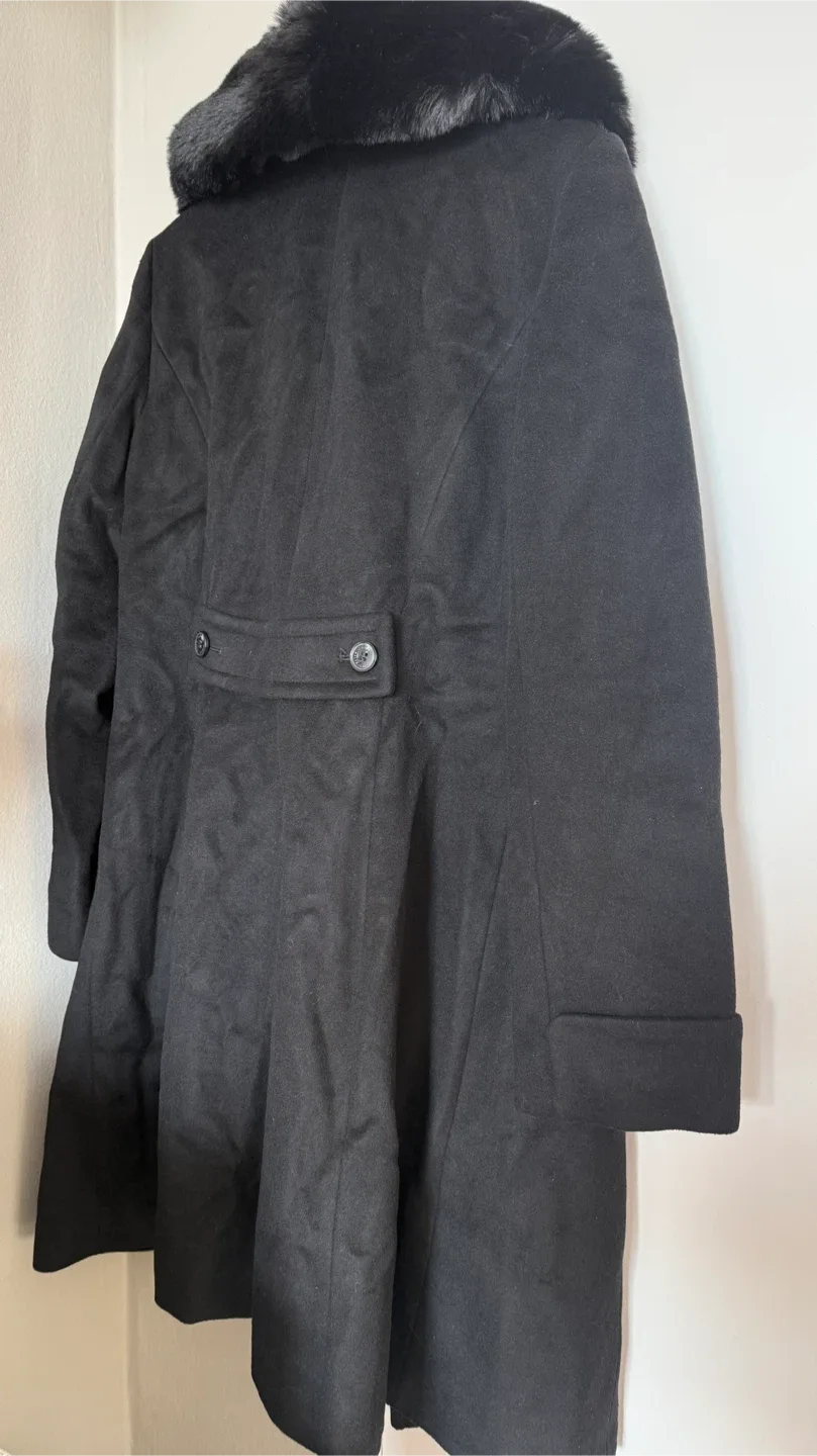 Lauren Ralph Lauren Black Coat - Size 16 image indicator(3)