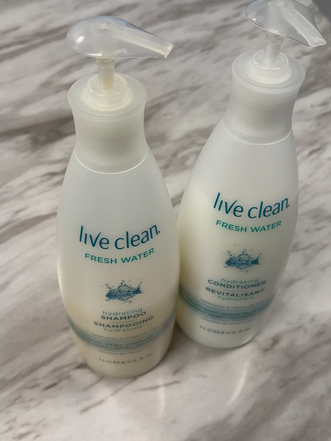 Live Clean Fresh Water Shampoo & Conditioner