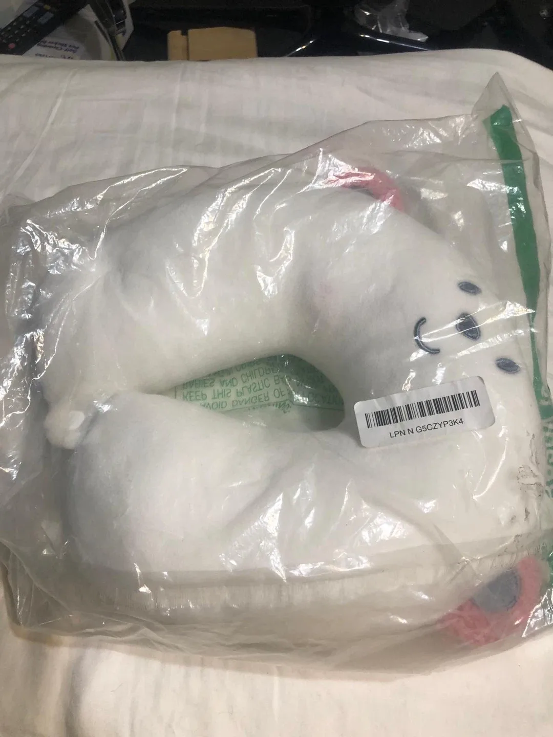 New White Bear Neck Pillow - Travel Comfort image indicator(8)