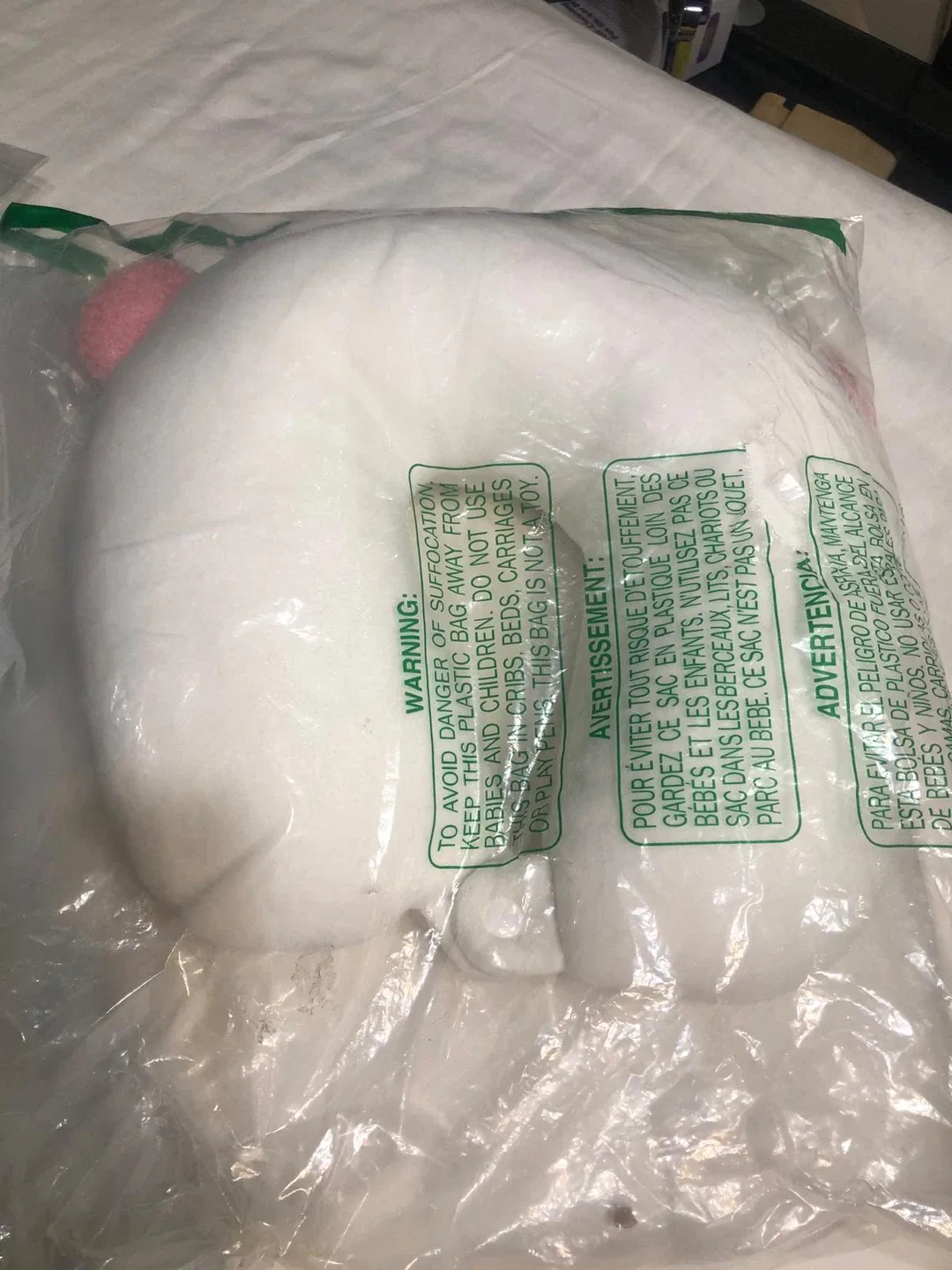 New White Bear Neck Pillow - Travel Comfort image indicator(5)