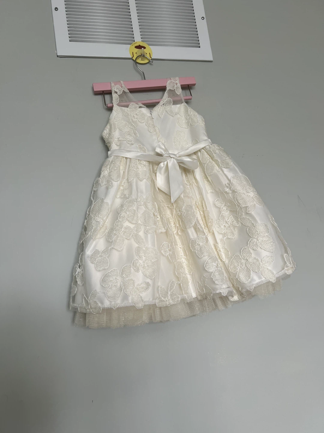 White Flower Girl Dress 3T - photo 5