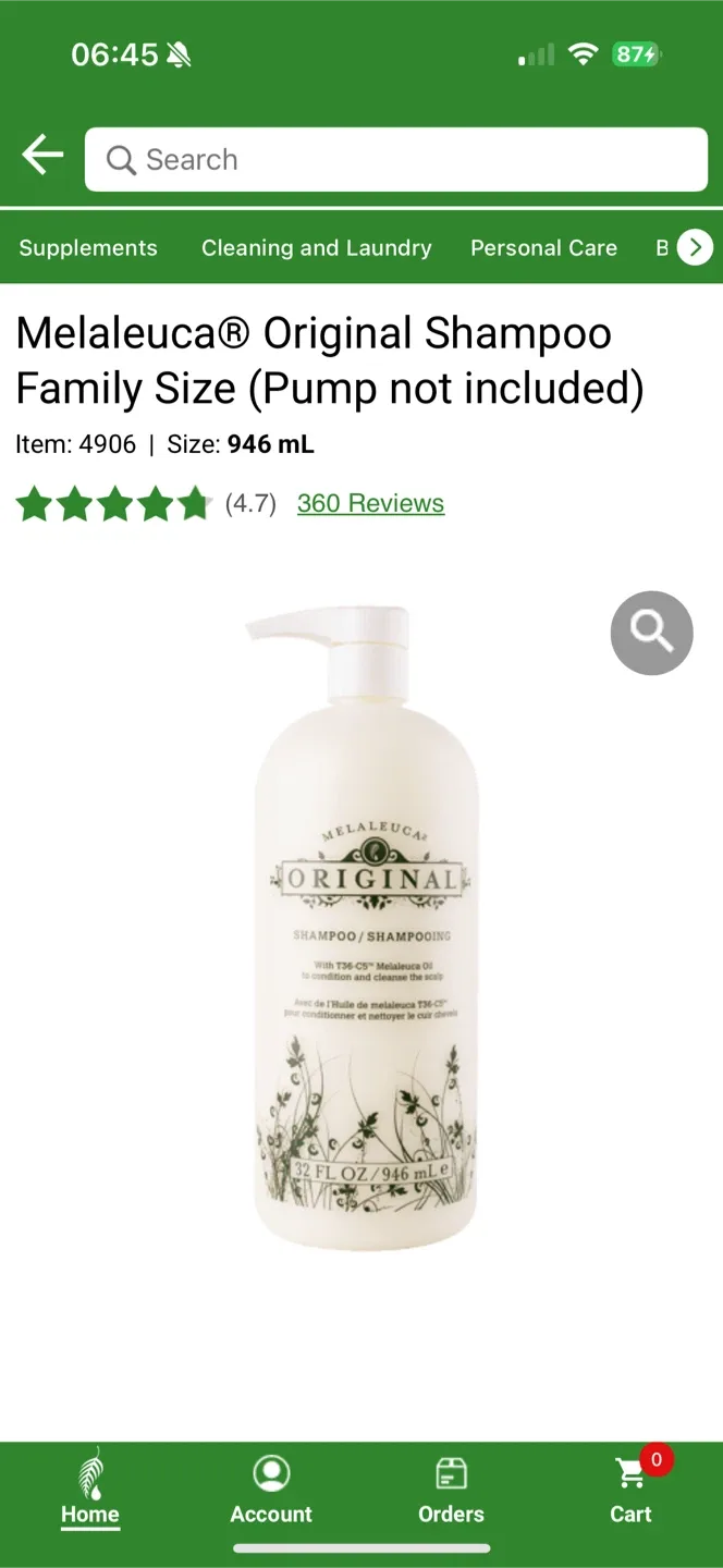 Herbal Shampoo sales : image indicator(6)