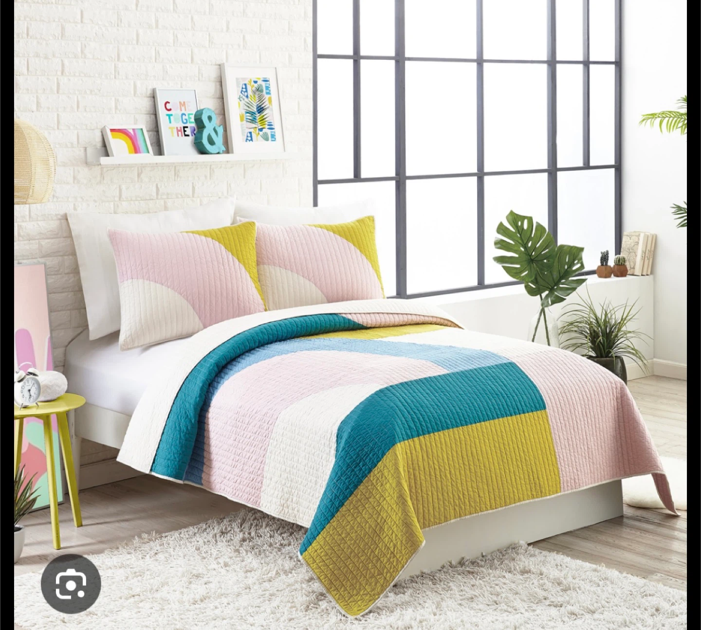 Color Block Quilt Set (full queen)