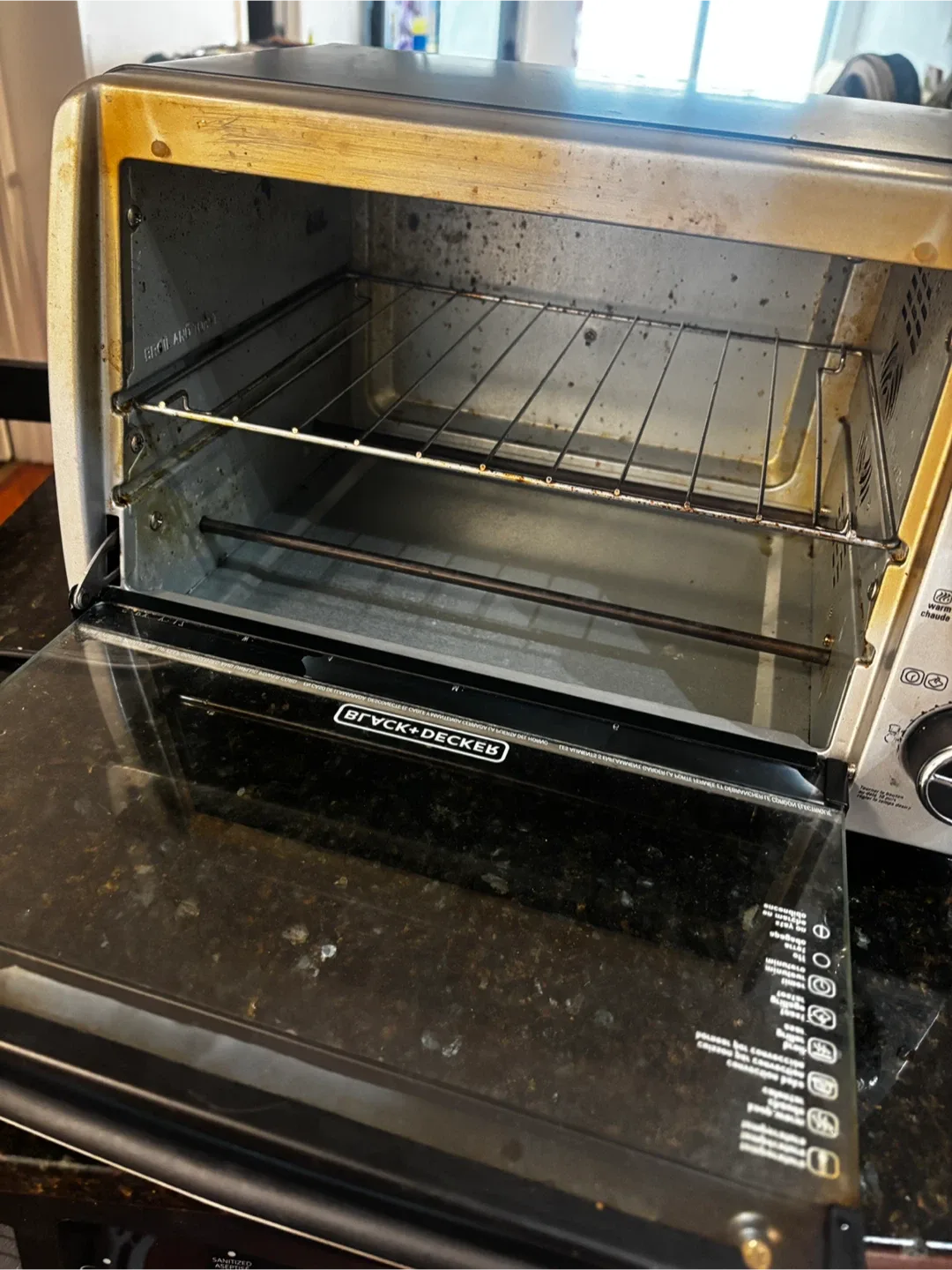 Black+Decker Toaster Oven image indicator(3)