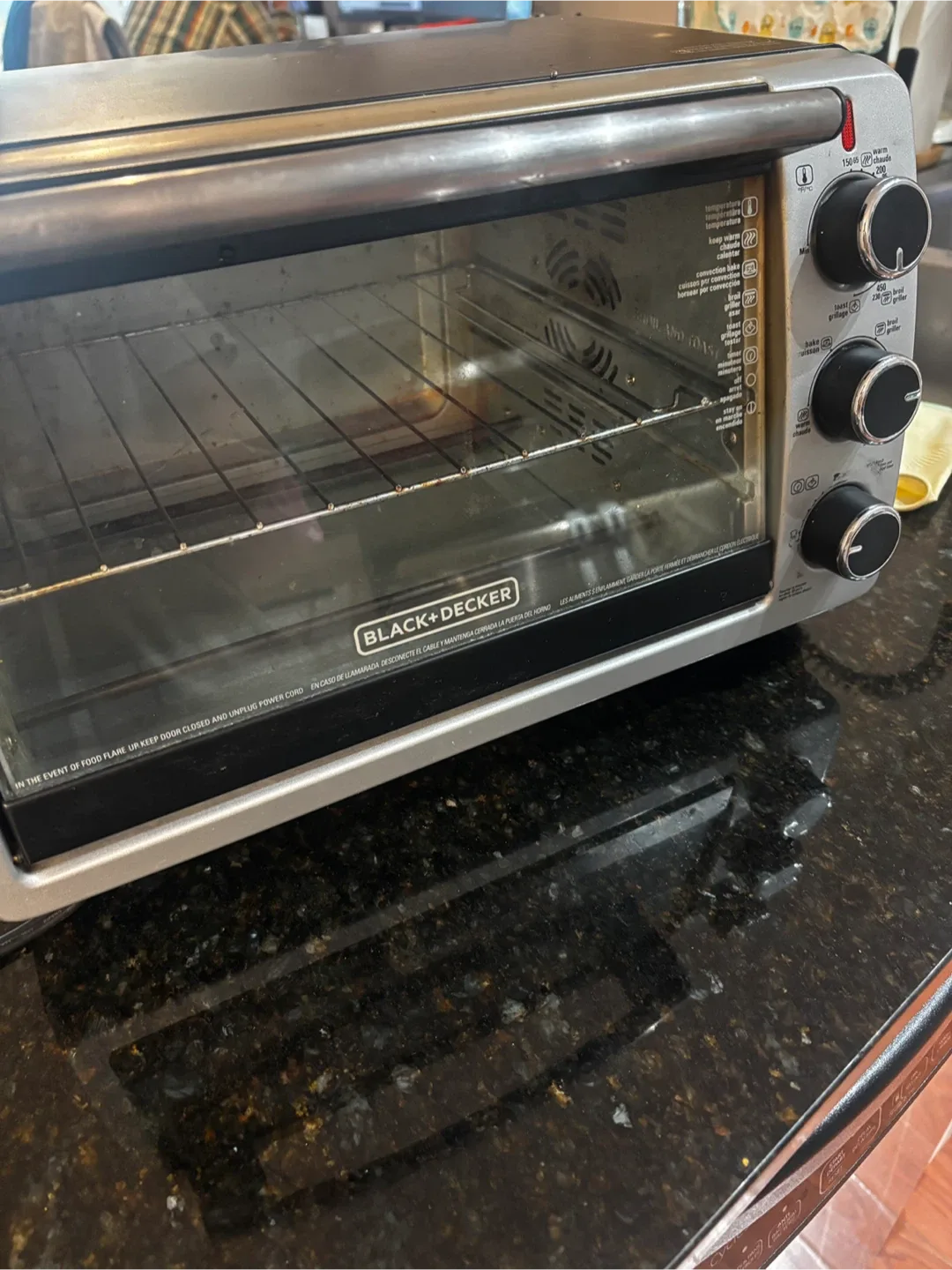 Black+Decker Toaster Oven image indicator(2)