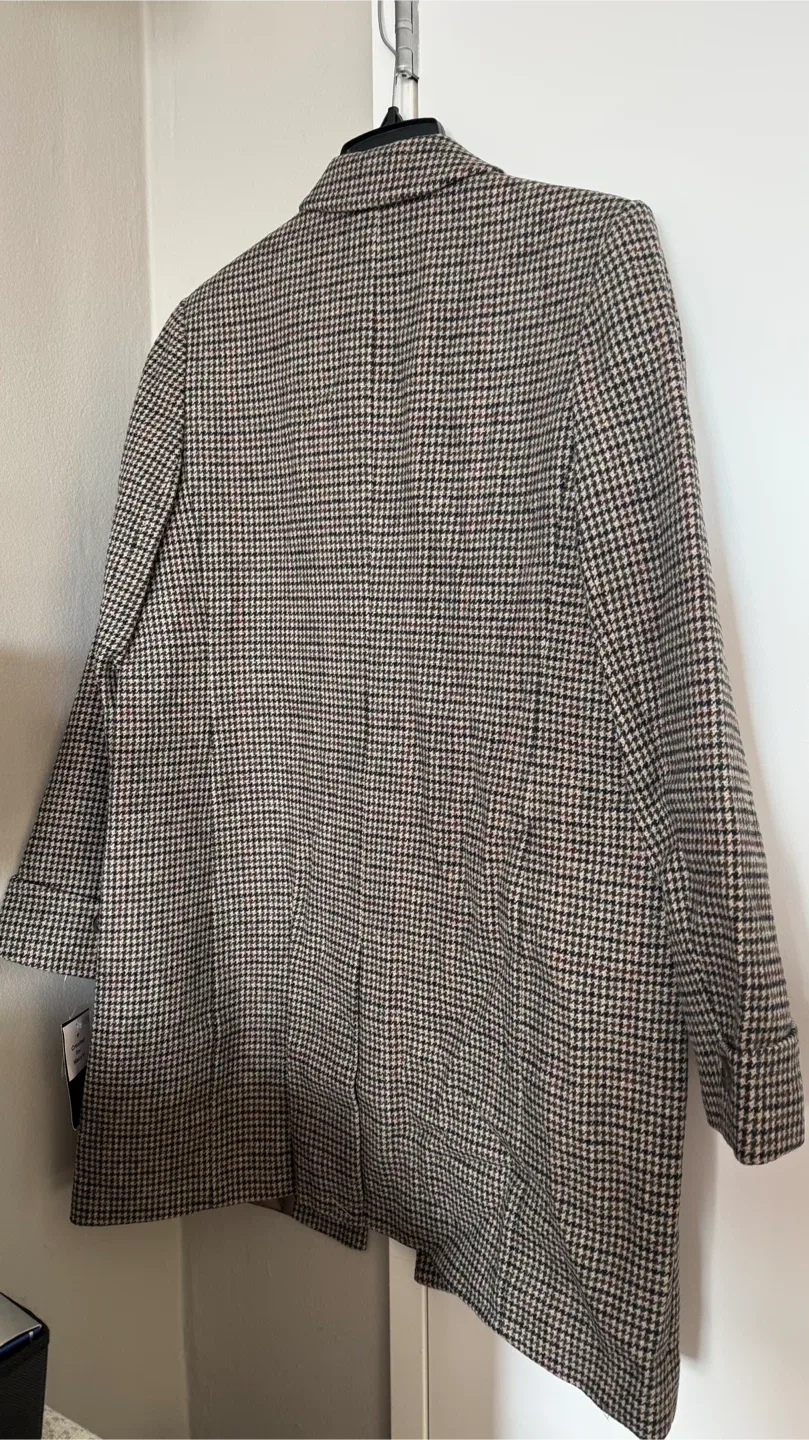 Ralph Lauren Houndstooth Coat - Size 14 image indicator(4)
