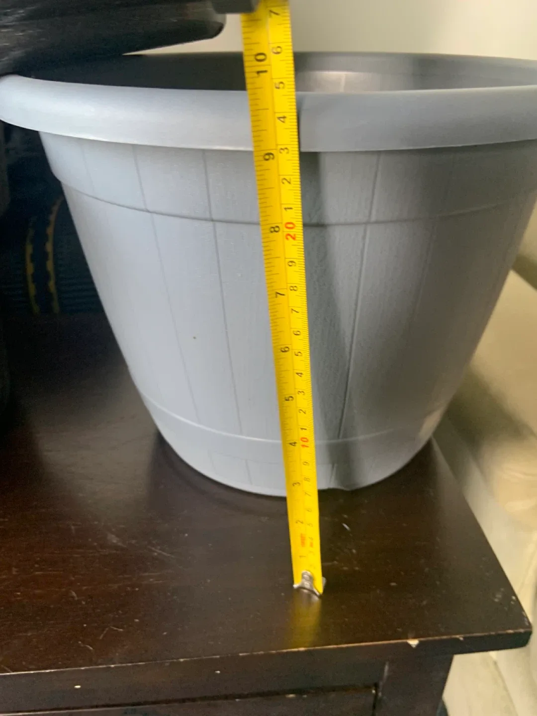 Three very large Plastic Flower Pots image indicator(4)