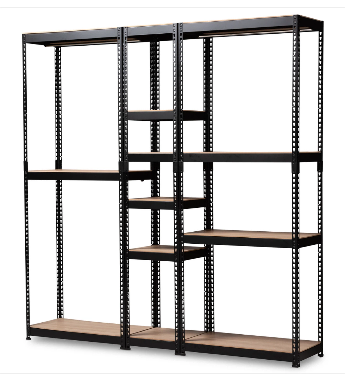 New Black Metal 10-Shelf Closet Organizer - photo 3