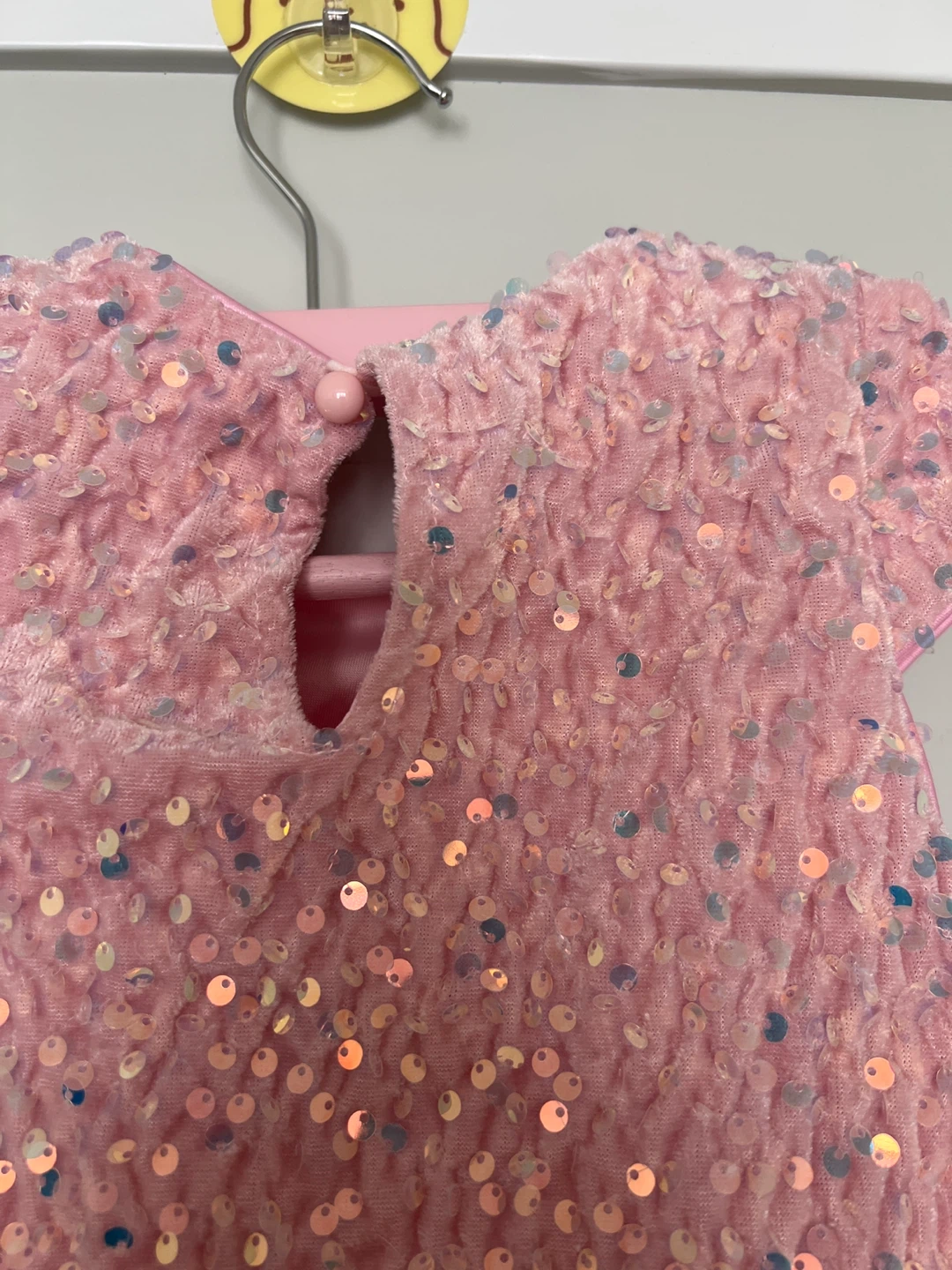 Pink Sequin Party Dress toddler girl 2-3T - photo 5