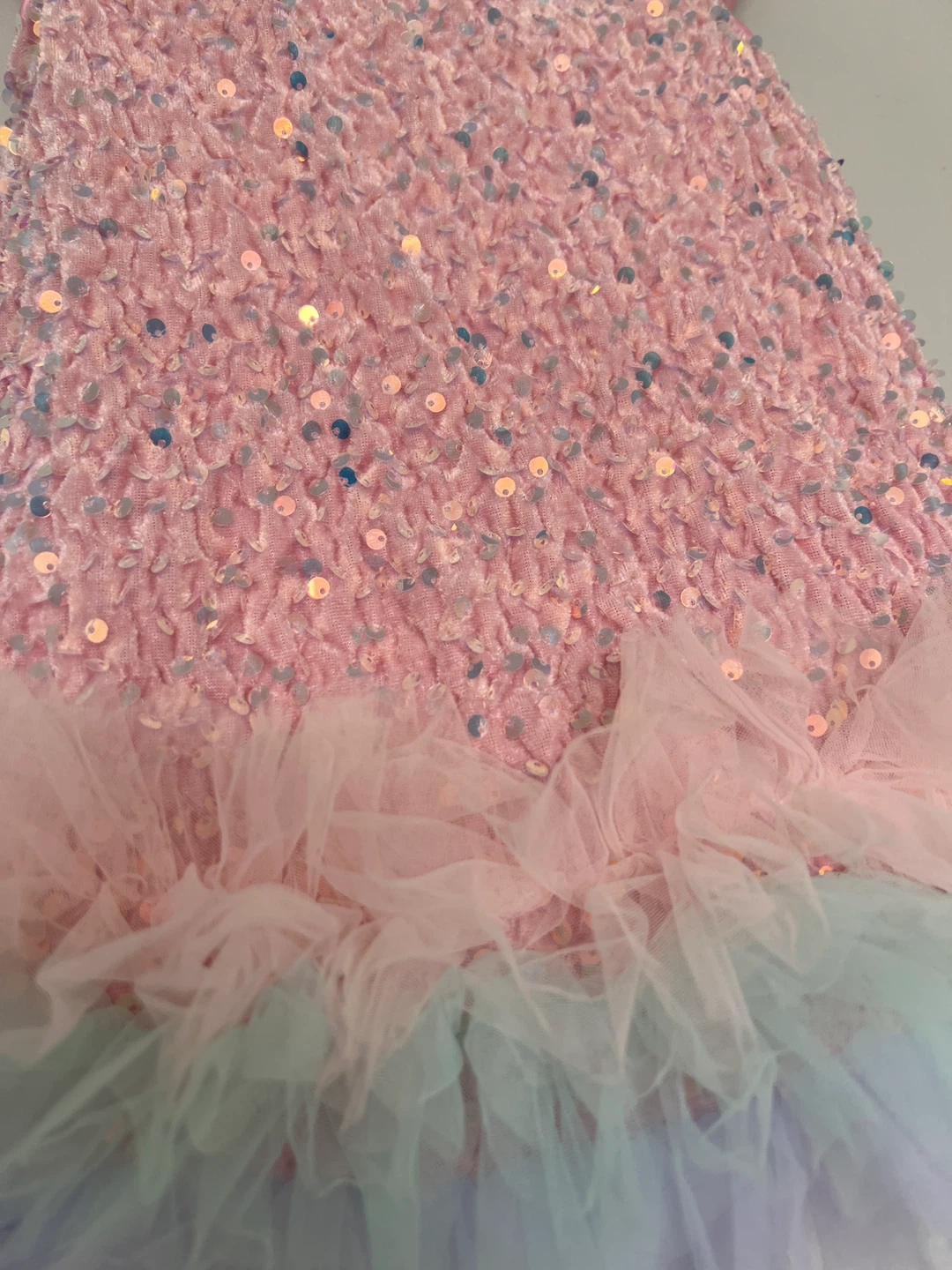 Pink Sequin Party Dress toddler girl 2-3T - photo 2