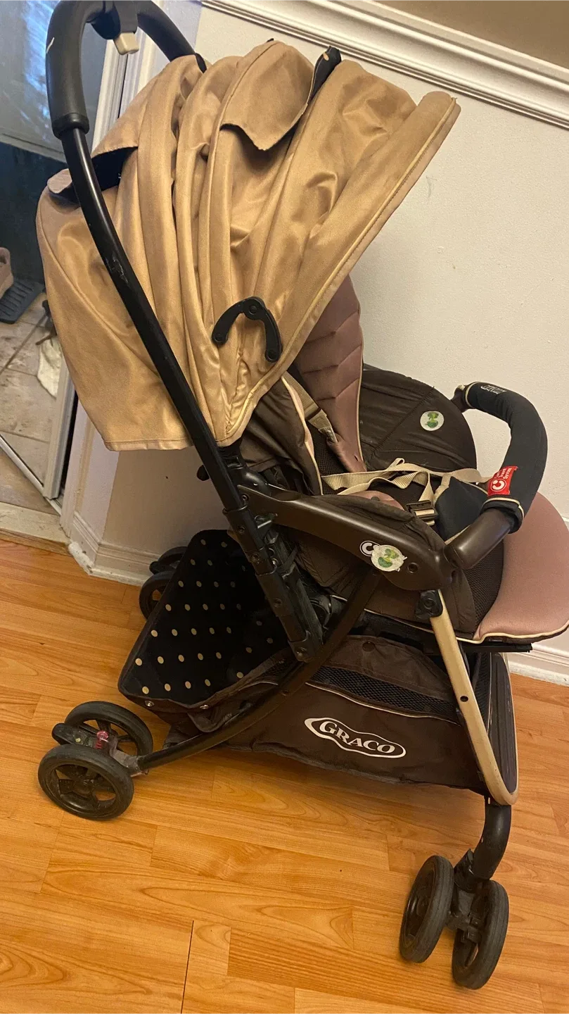 Graco Brown Stroller image indicator(2)