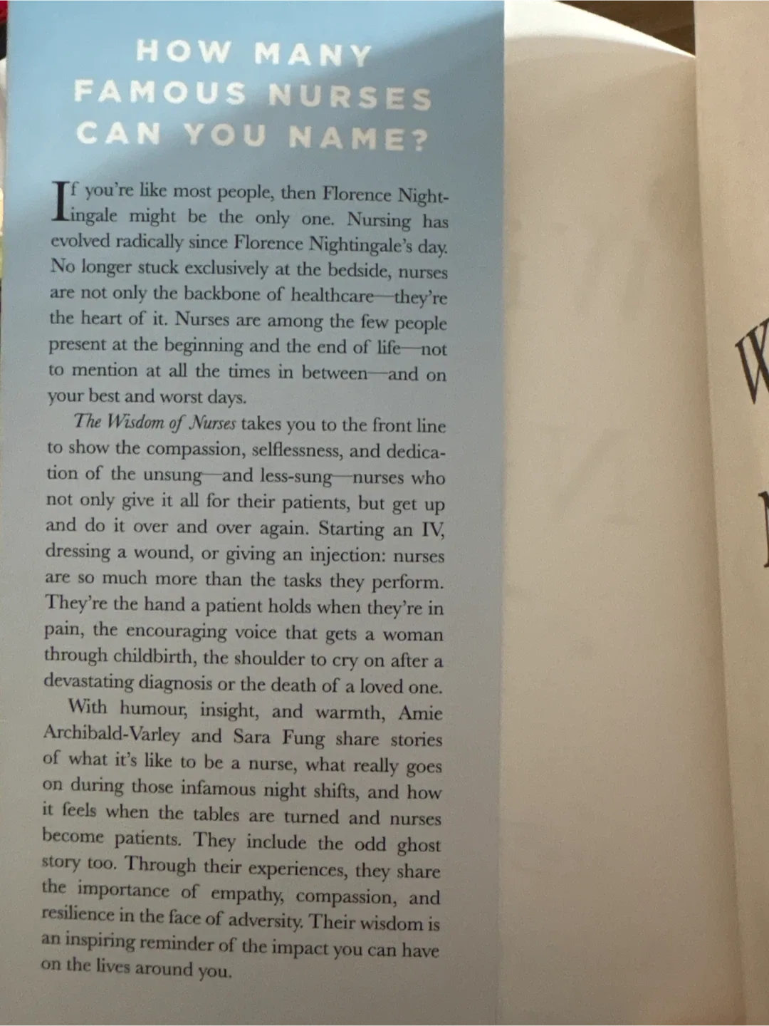 The Wisdom of Nurses by Amie Archibald-Varley & Sara Fung image indicator(3)