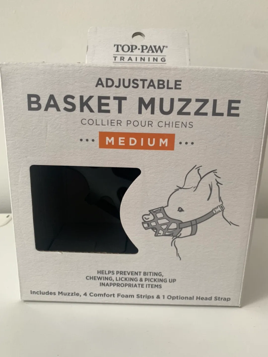 Top-Paw Training Basket Muzzle - Medium