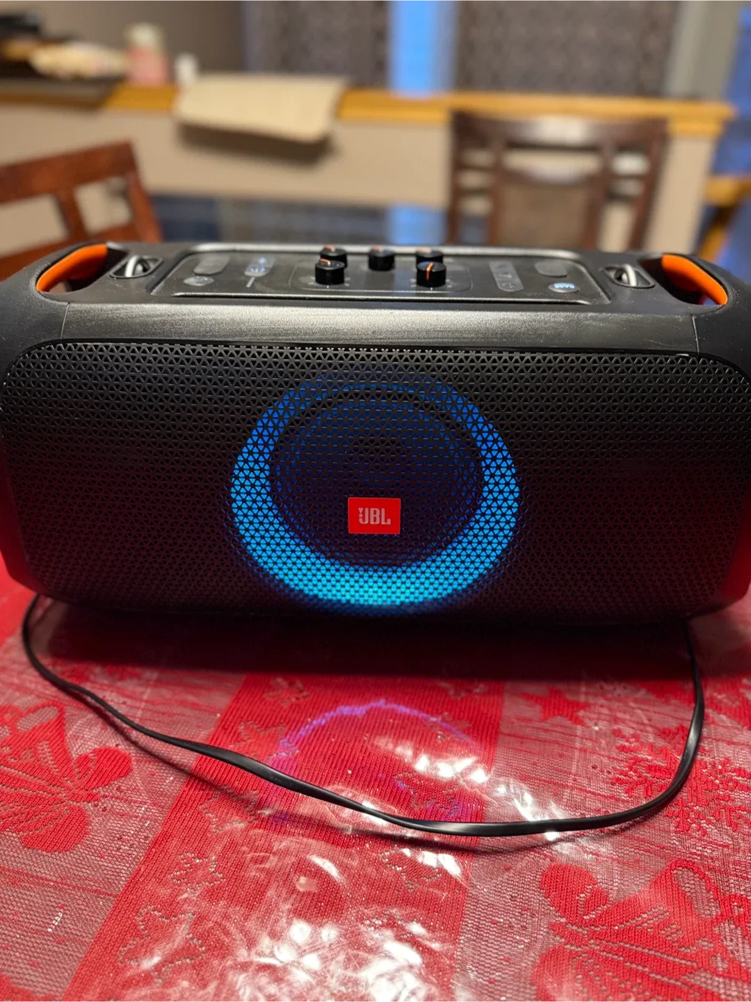 JBL PartyBox On-The-Go Essential Portable Party Speaker