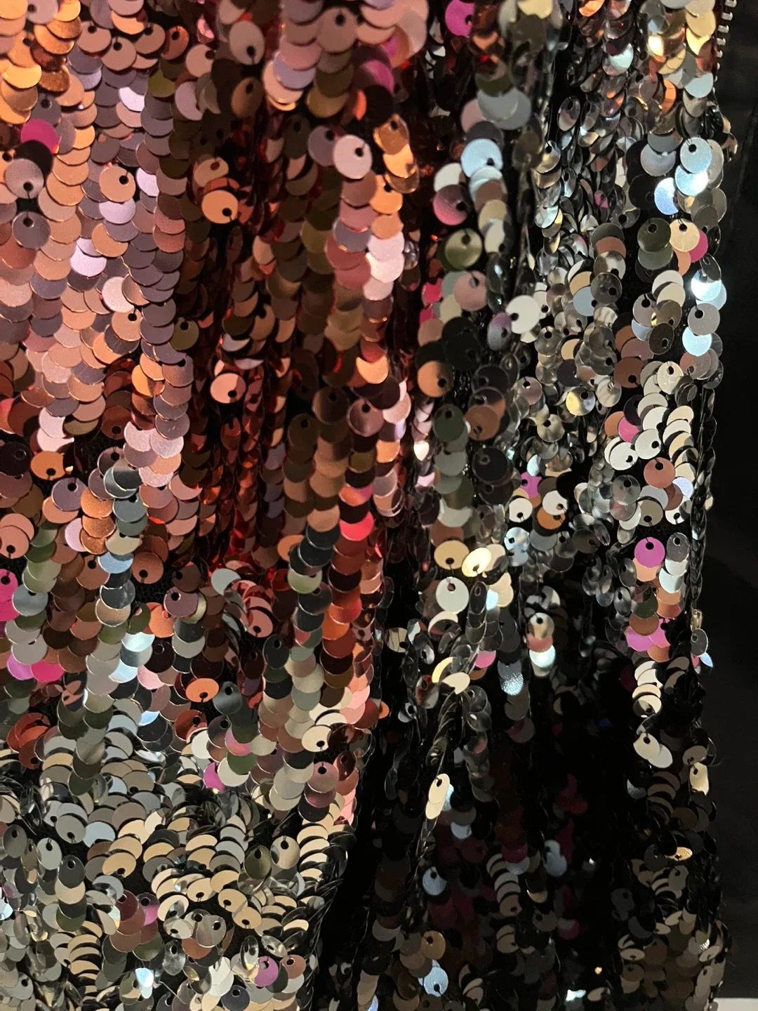 H&M Sequin Bomber Jacket Size 11-12 image indicator(4)