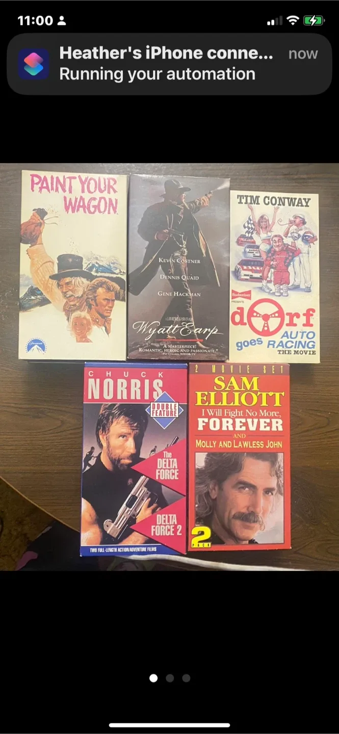 VHS Movie Lot - Wyatt Earp, Delta Force & More #Cleanout