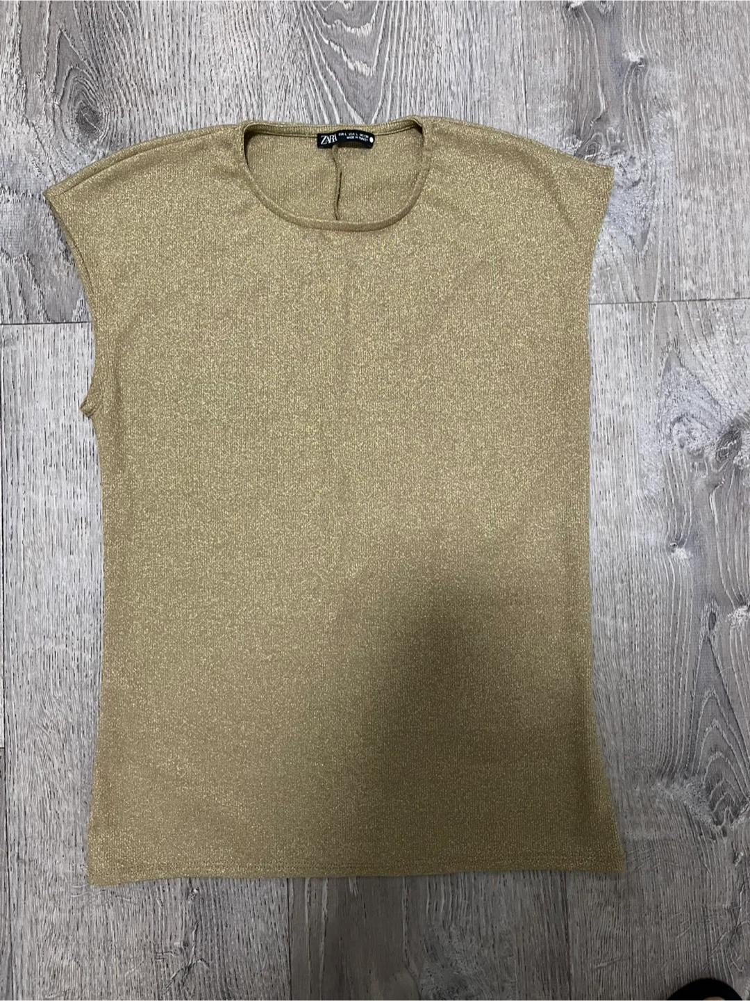 Zara Gold Top - photo 2
