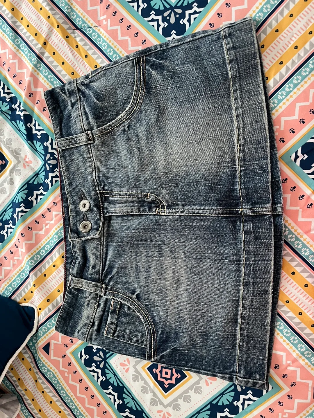 American Eagle Denim Mini Skirt - Size 6