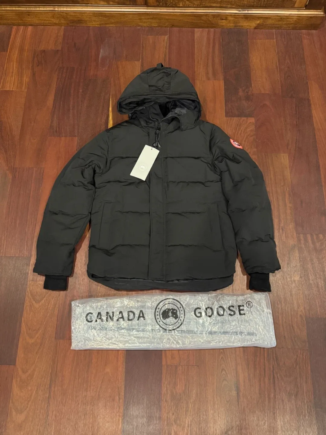 Canada Goose Black Down Jacket (L)