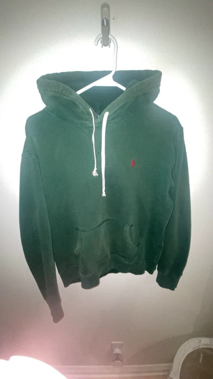 Polo Ralph Lauren Green Hoodie - Size M