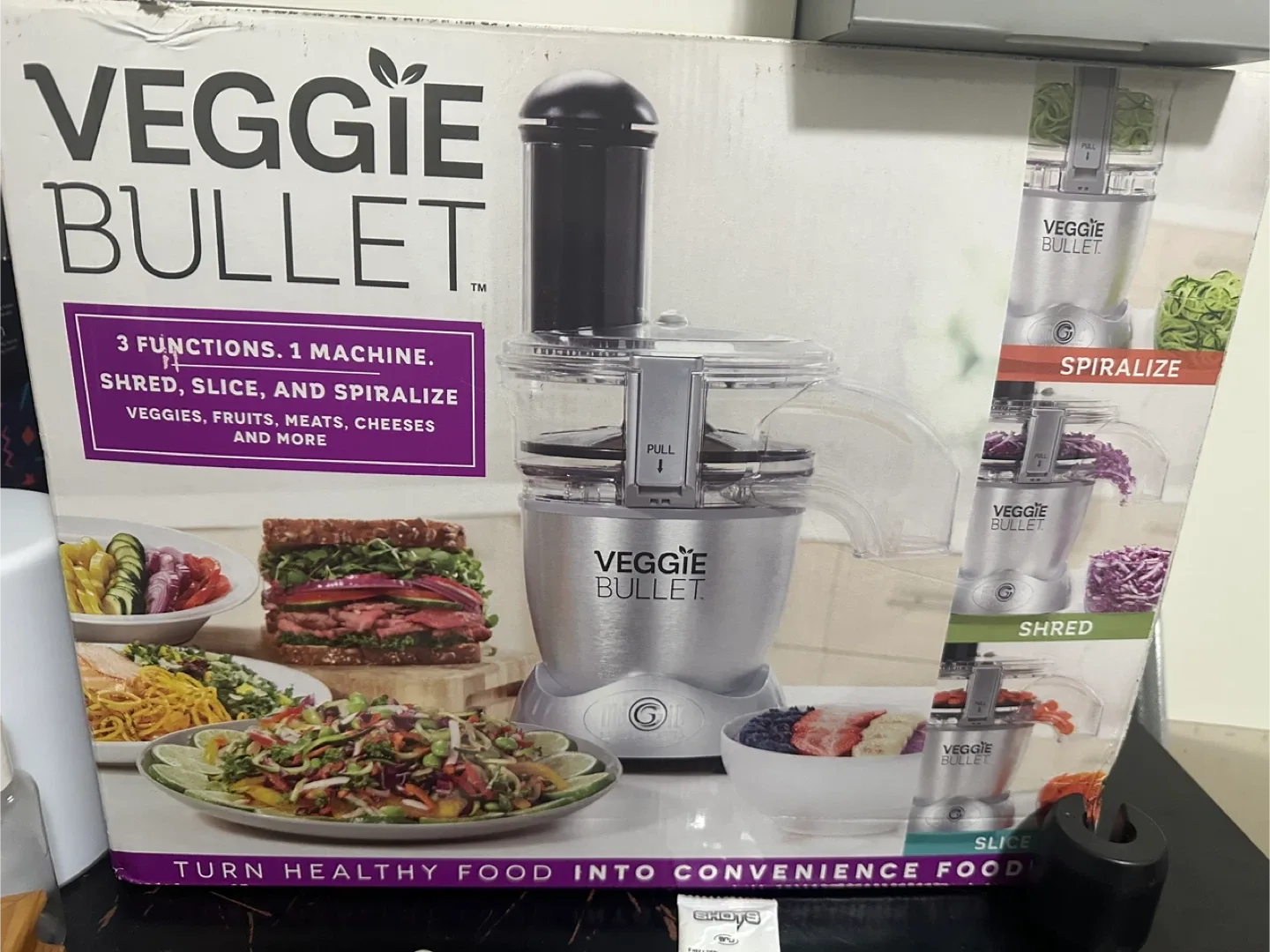 Veggie Bullet - Shred, Slice, Spiralize new