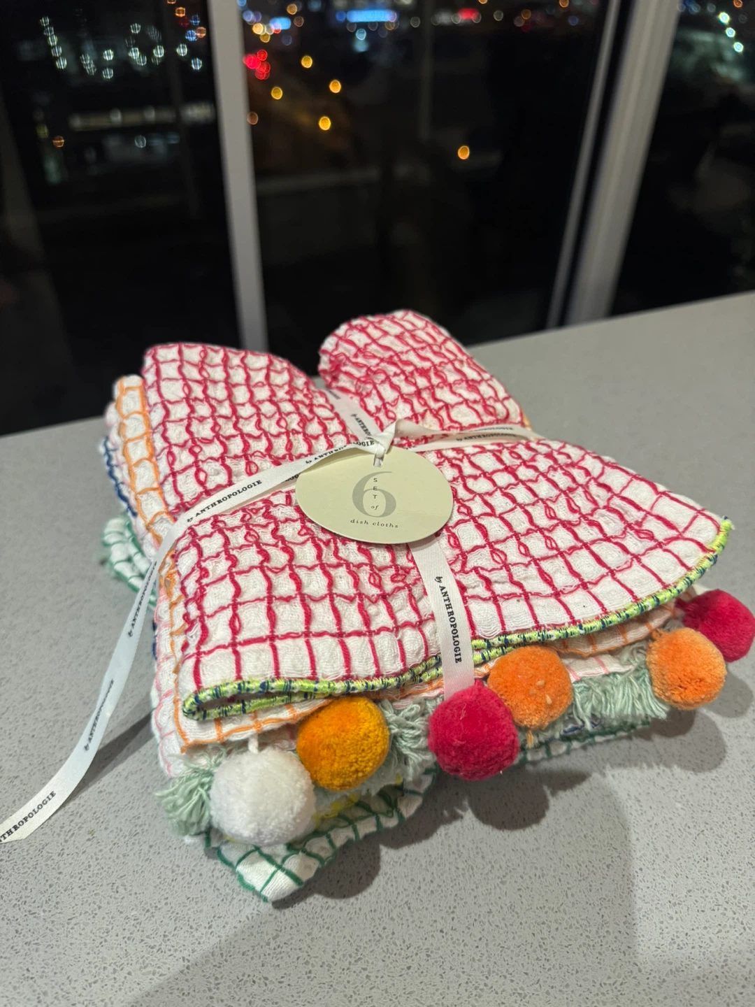Anthropologie Dish Cloths - Set of 6- Brand New - photo 3
