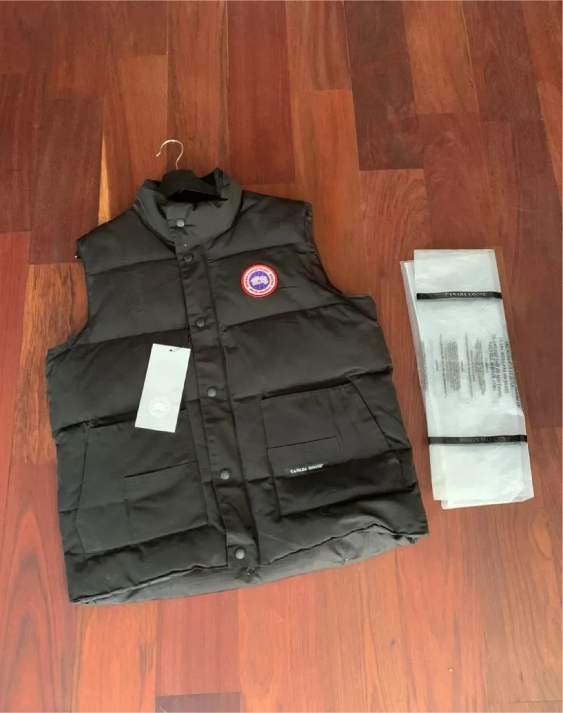 Canada Goose Black Puffer Vest - Brand New!