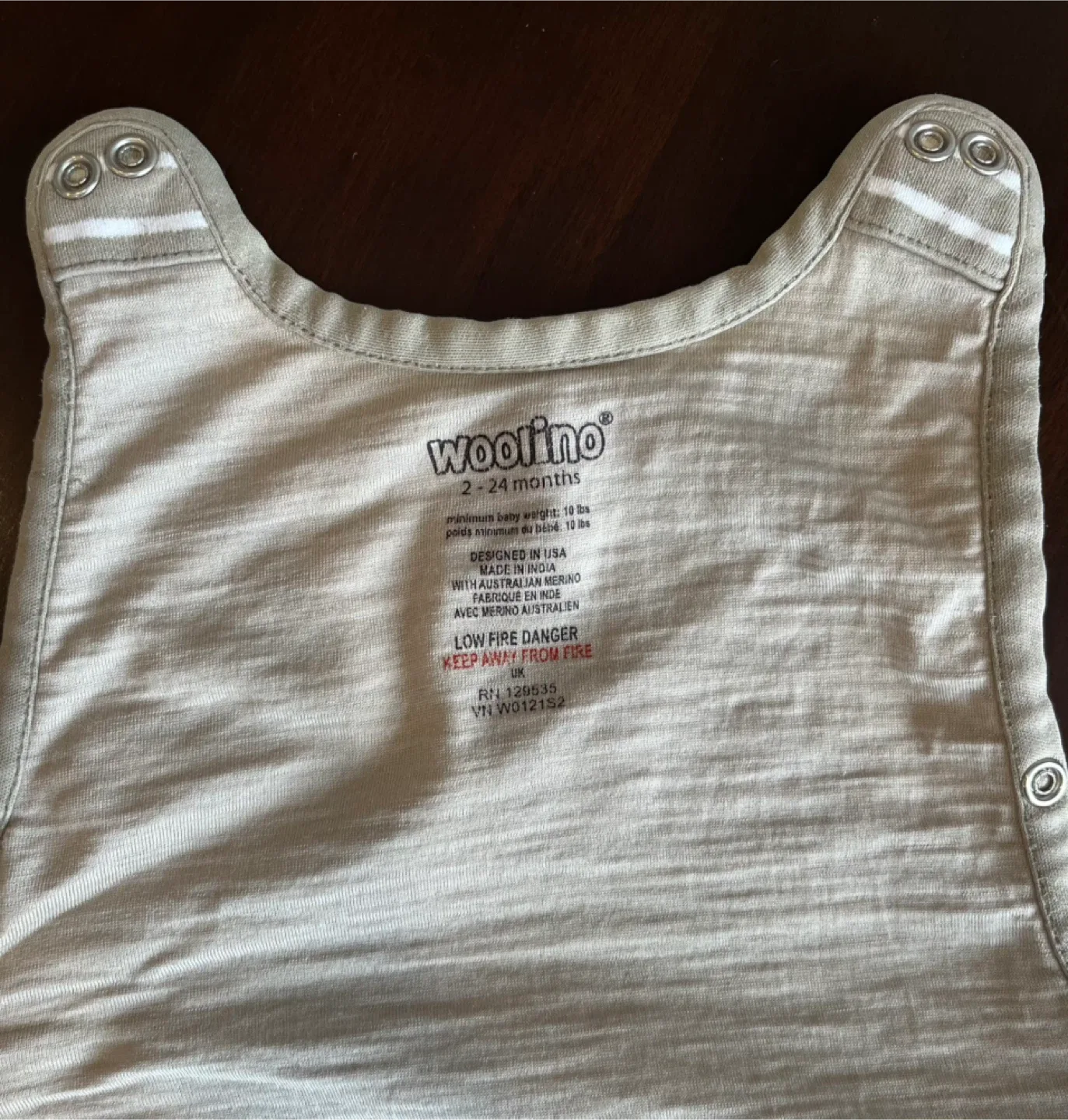 Woolino 4 Season Baby Sleep Bag (2-24 Months) image indicator(3)