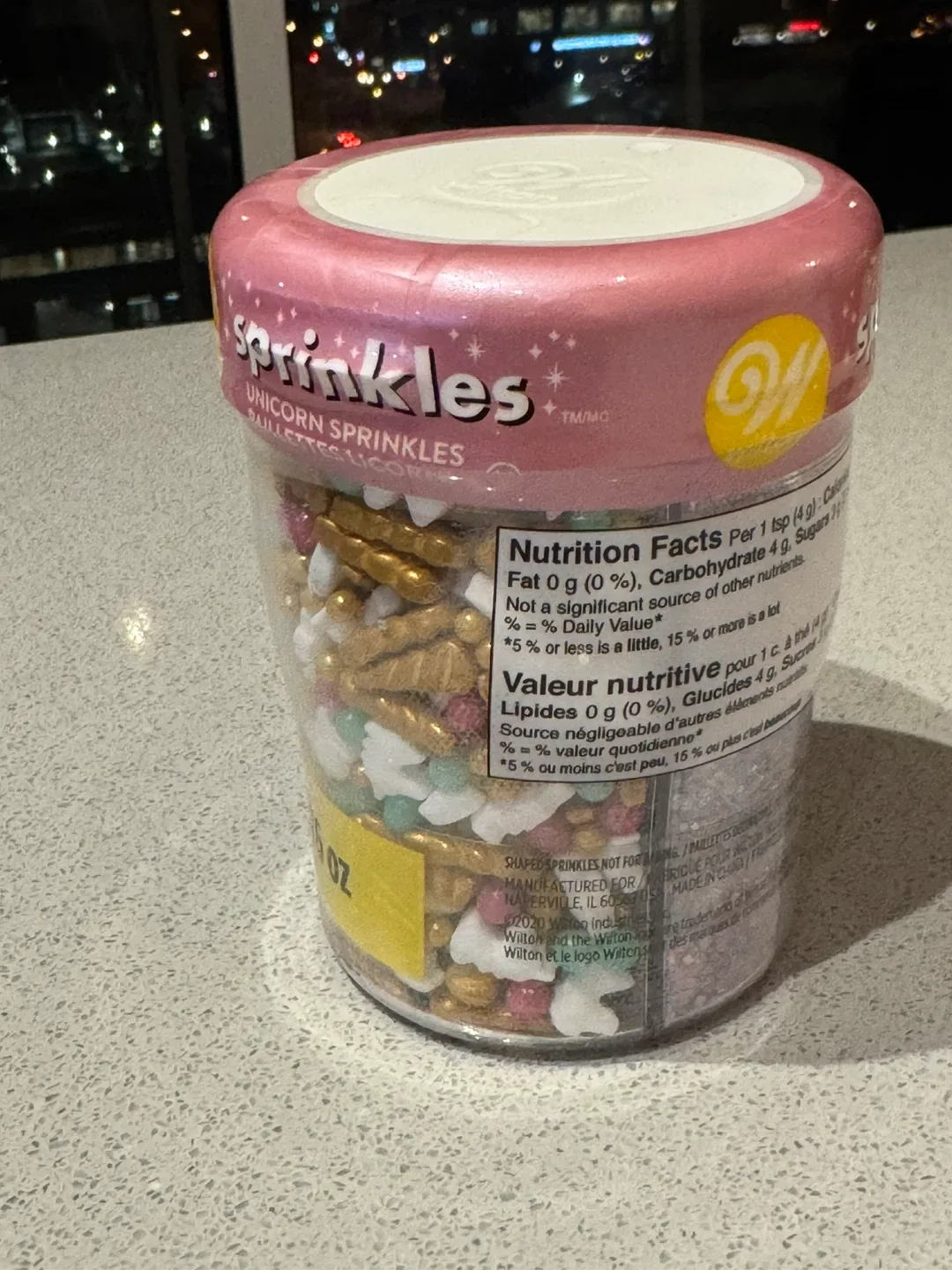 Wilton Unicorn Sprinkles - 220g , New- never opened