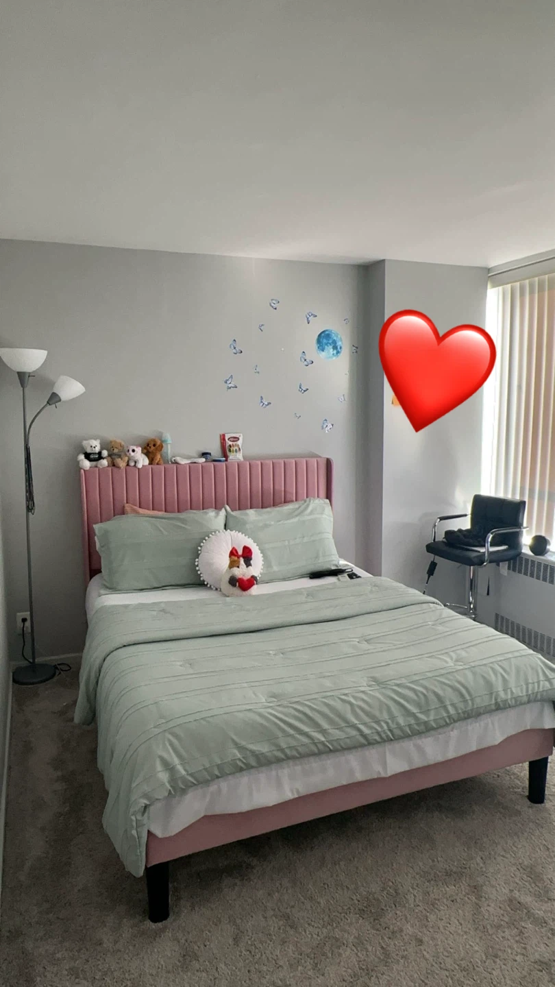 Pink Bed Frame