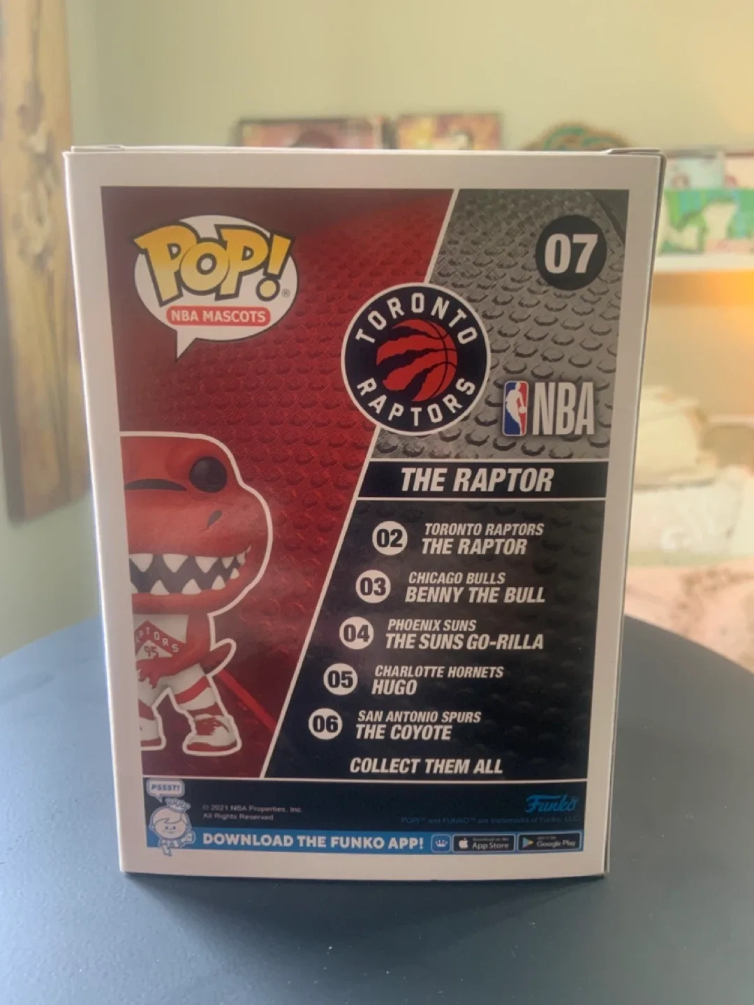Funko Pop! NBA Mascots - The Raptor #07 image indicator(3)