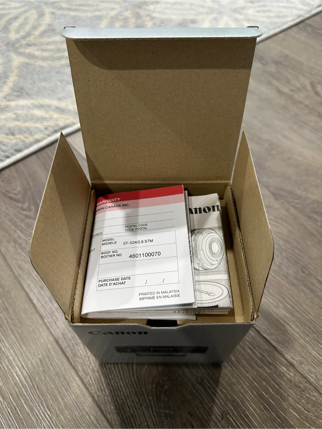 Canon EF-S 24mm f/2.8 STM Lens - Like New! - photo 4