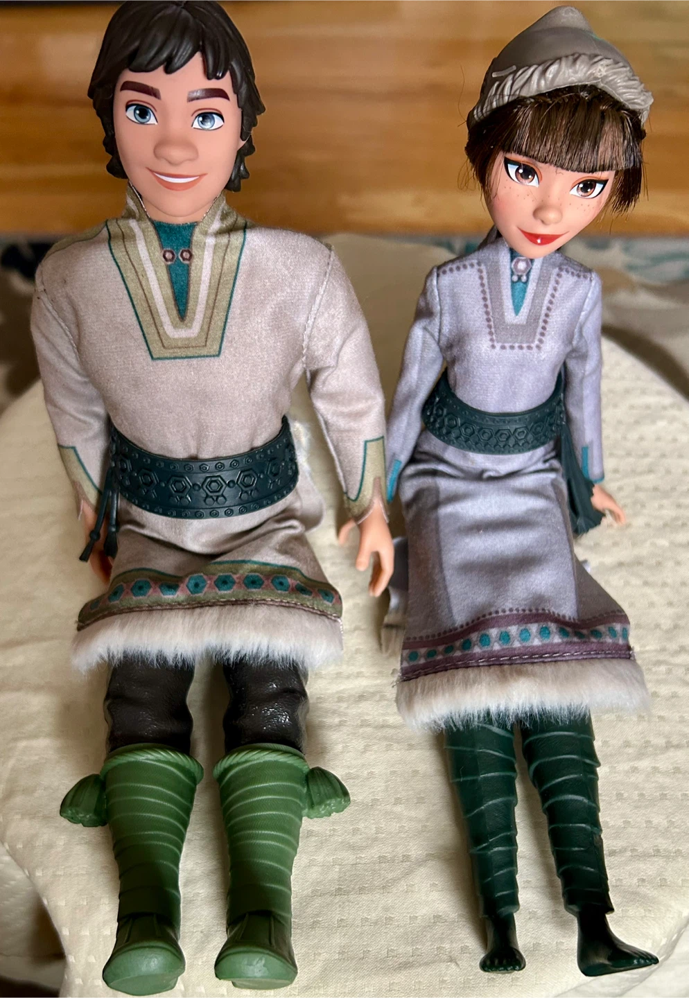 Disney Frozen Kristoff & Anna Dolls