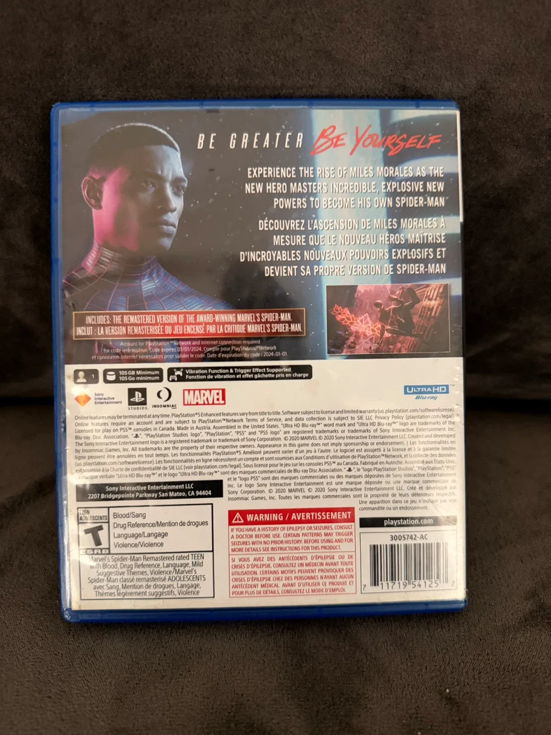 Spider-Man Miles Morales Ultimate Edition PS5 image indicator(2)