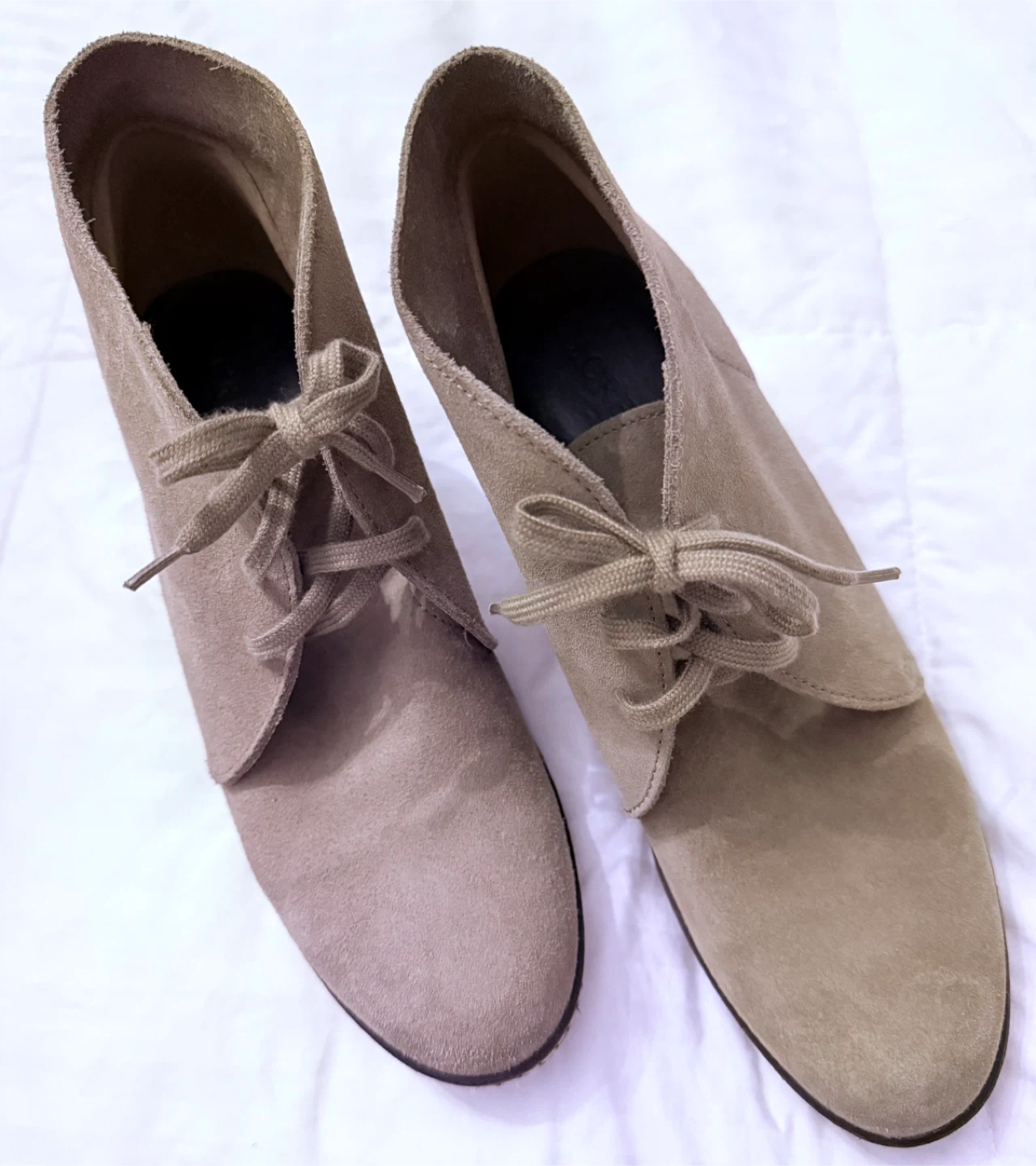 J.Crew MacAlister wedge bootie in tan suede - photo 2