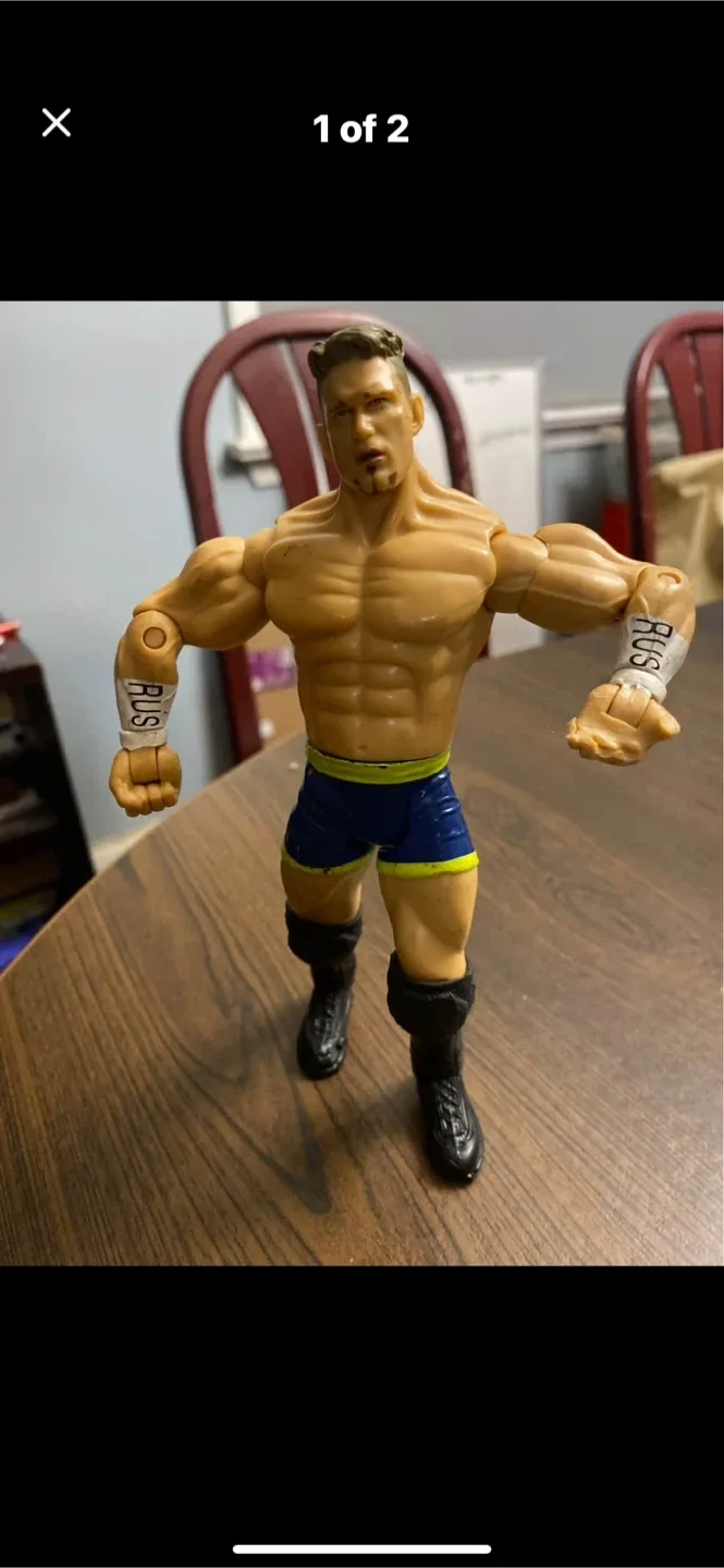 Charlie Russ Haas WWE Action Figure  #Cleanout