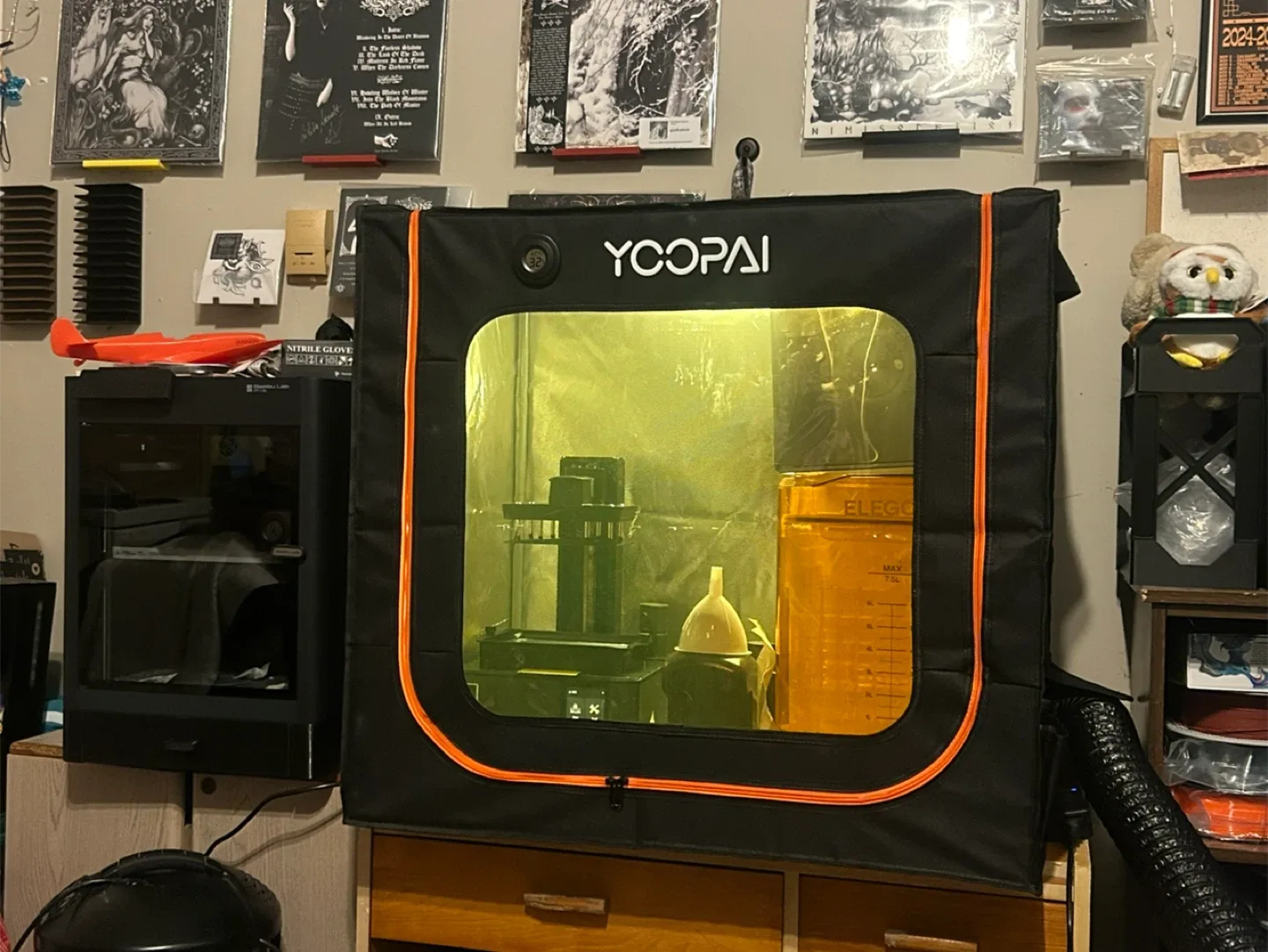 Resin printer setup image indicator(2)